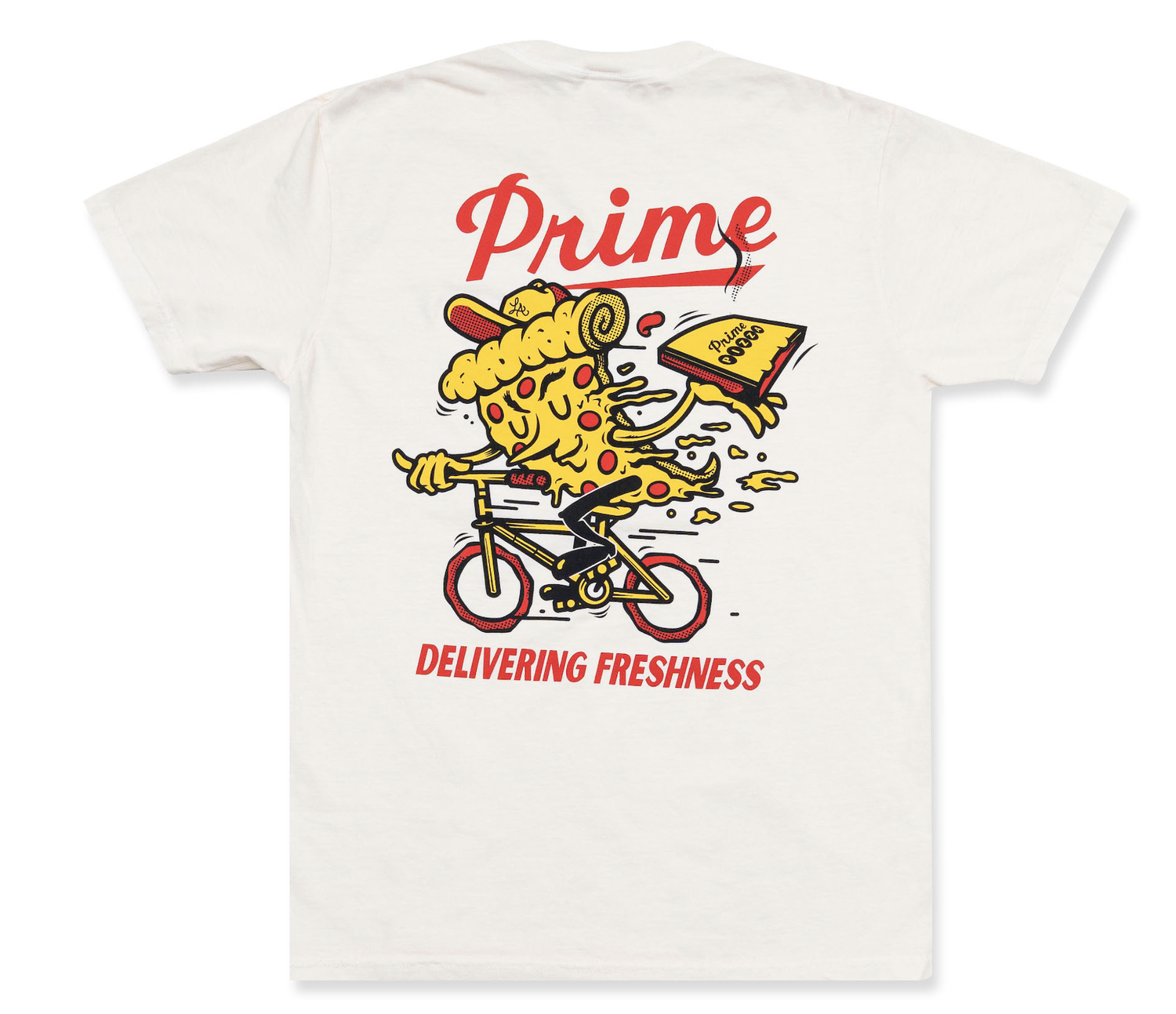 Delivering Freshness T-Shirt — Prime Pizza