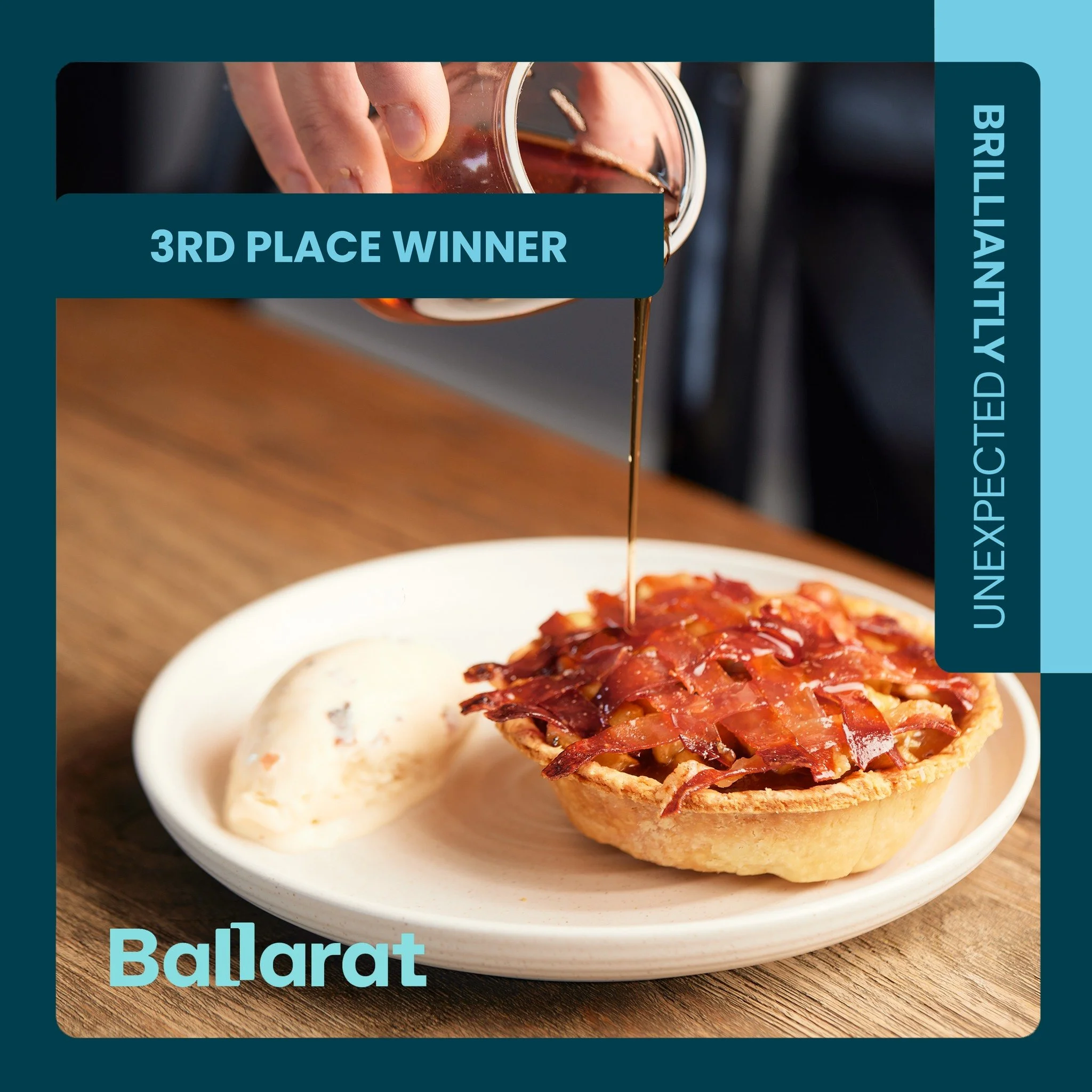 We&rsquo;re incredibly proud to share that Mondegreen Cafe&rsquo;s Apple Sty Pie has been awarded 3rd place in Ballarat&rsquo;s Best Pie 2025!

This means the world to us -  not only because of the recognition, but because this pie represents so much