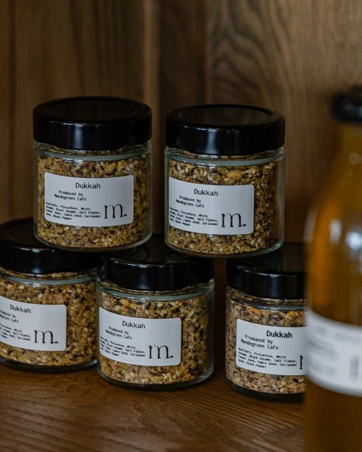 Dukkah, jam, relish, granola, syrups + more!

All made in house and all available to purchase at the cafe, pop by to view the range.