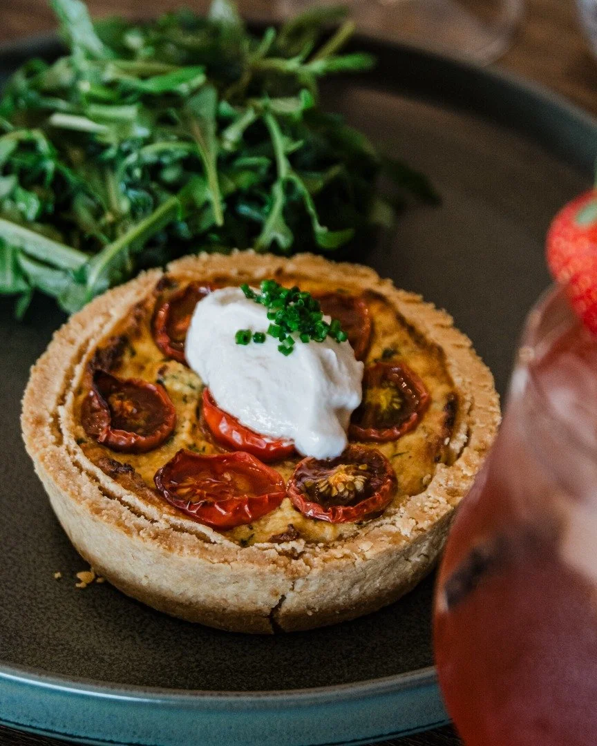 Midweek lunches looking this good&hellip; quiche, gnocchi and a smashed avo. See you in the cafe this week!