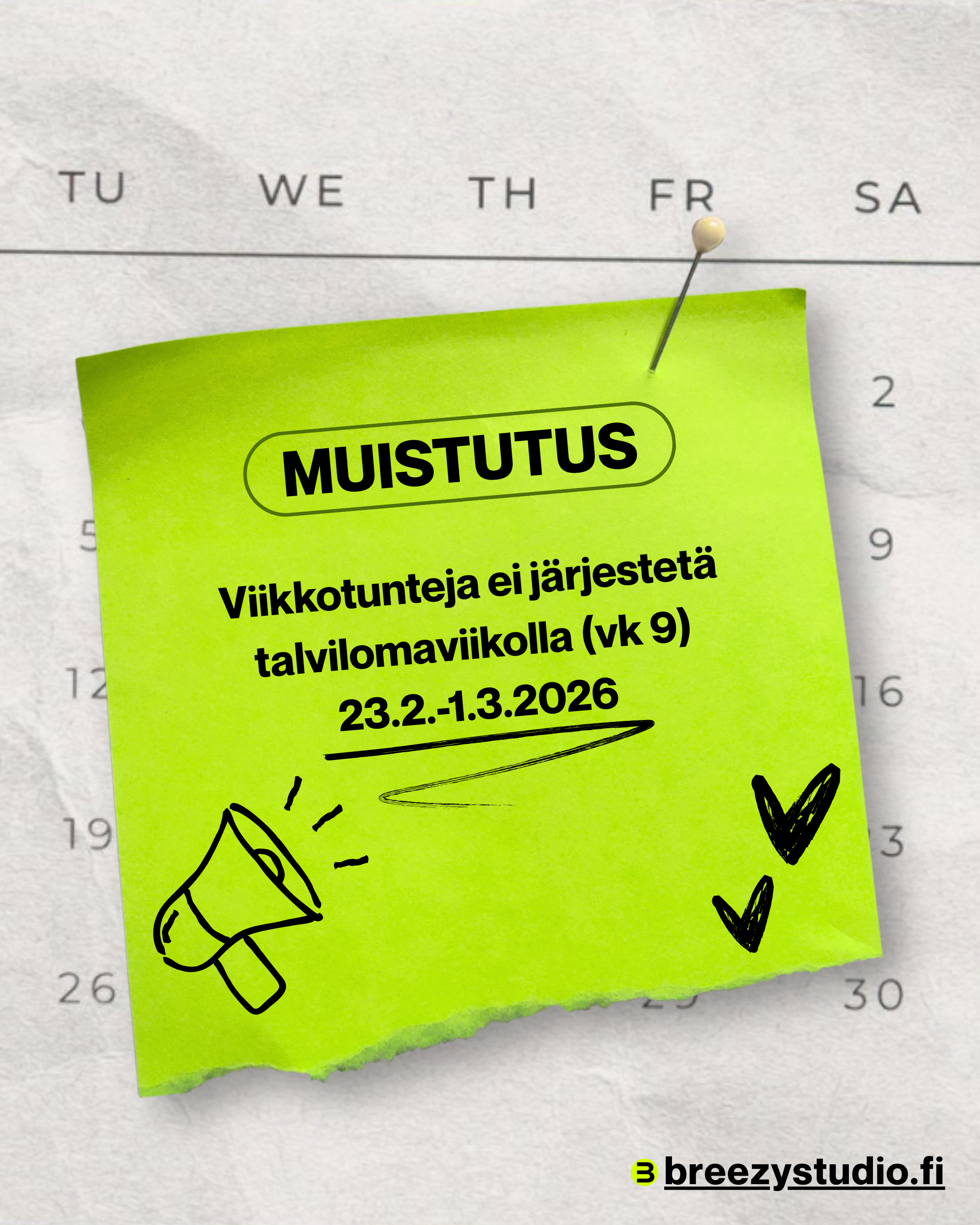 Talvilomalla tanssitaan – workshopit &amp; Full Pass nyt varattavissa 💫