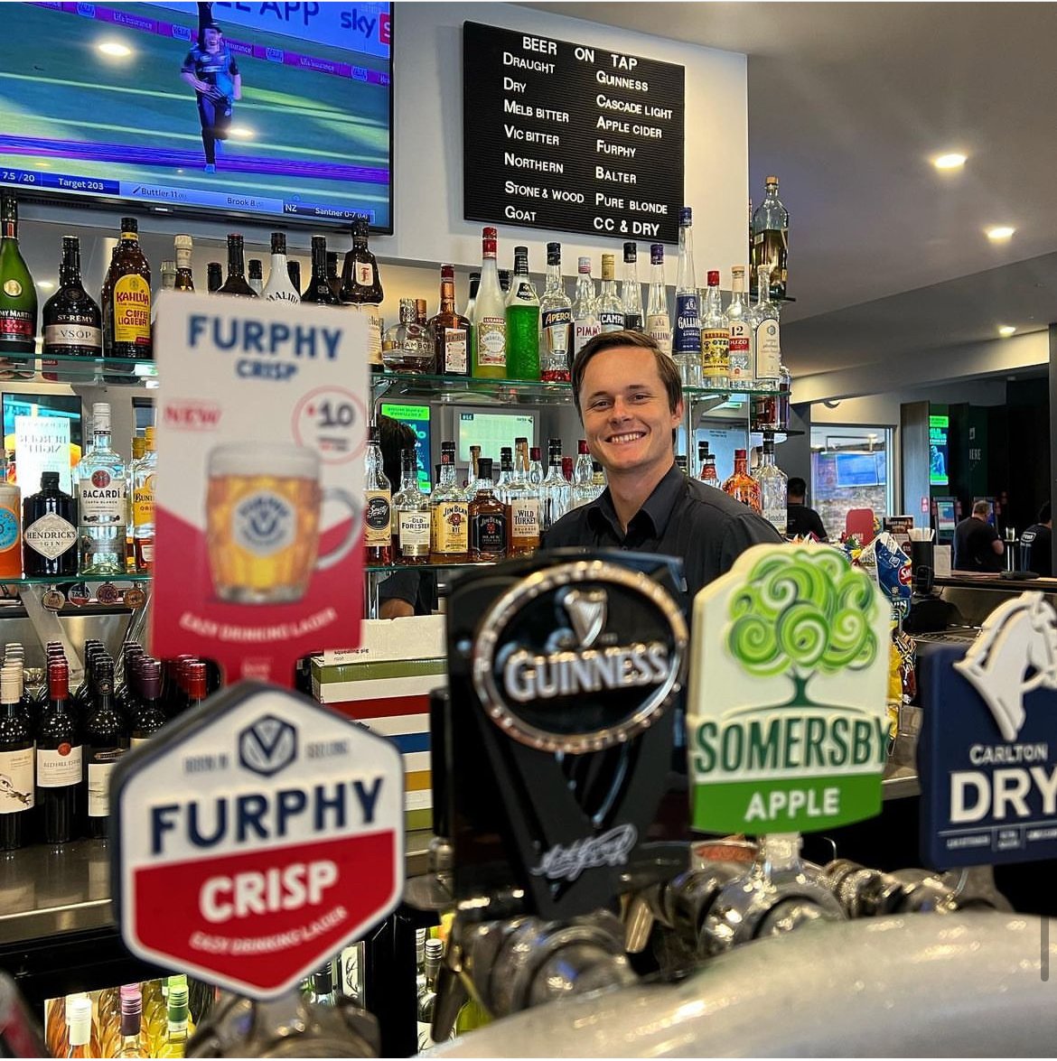 Cross Keys Hotel Sports Bar Staff