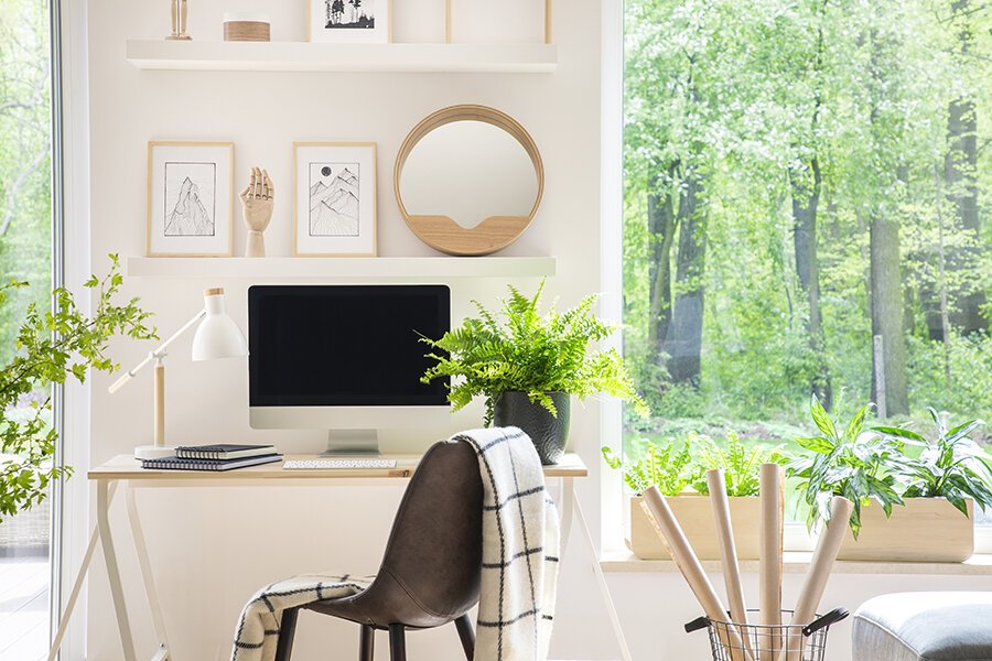 How to Create a Comfortable and Productive Home Office Space through Interior Design