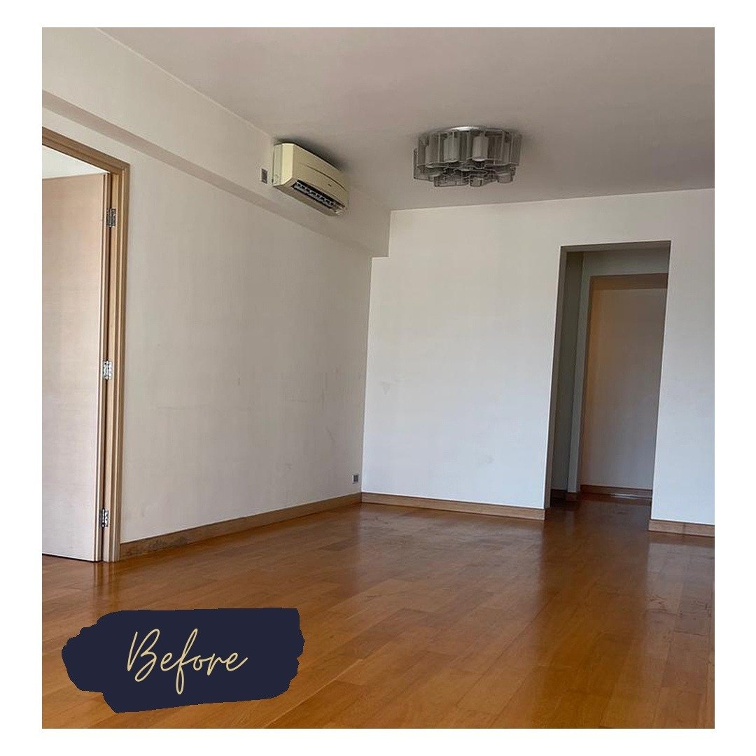 💫 Makeover Monday!⁠ 💫
⁠
Here you have another one of my past Hong Kong apartments-waaaaaaaay before I started B &sup2; Design! I love a before + after moment. Which room is your favorite? Lmk in the comments⁠.⁠
⁠
#makeovermonday #beforeandafter #in
