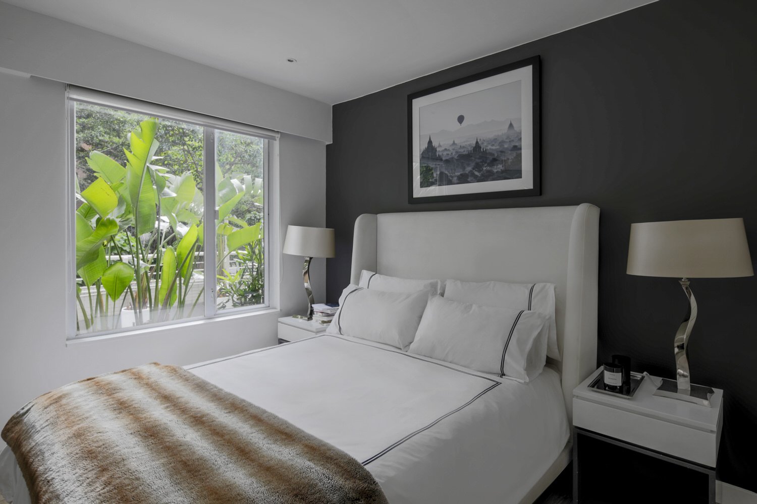 Hong Kong Interiors – Mid Levels master bedroom interior design