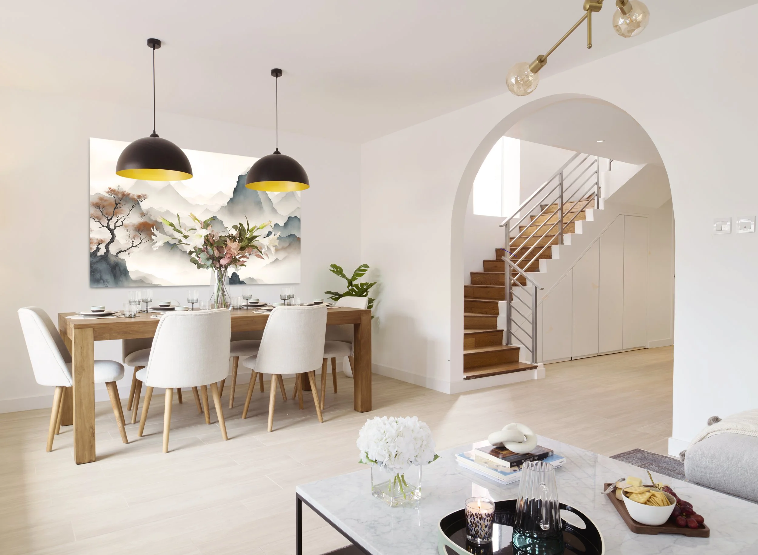 Sai Kung House Renovation_Dining Room_Arched Doorwary.jpg