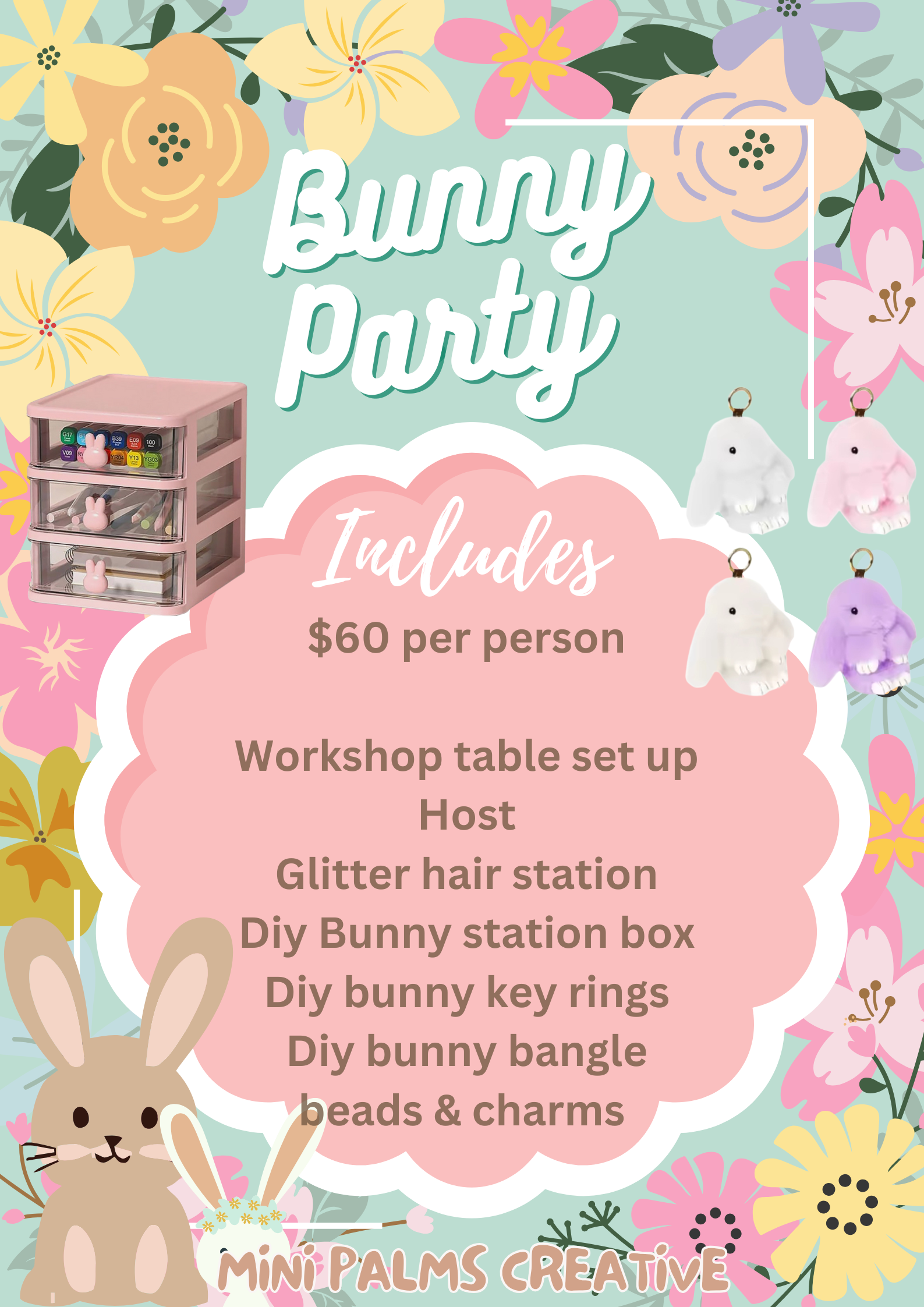 Bunny party small bunny option 2