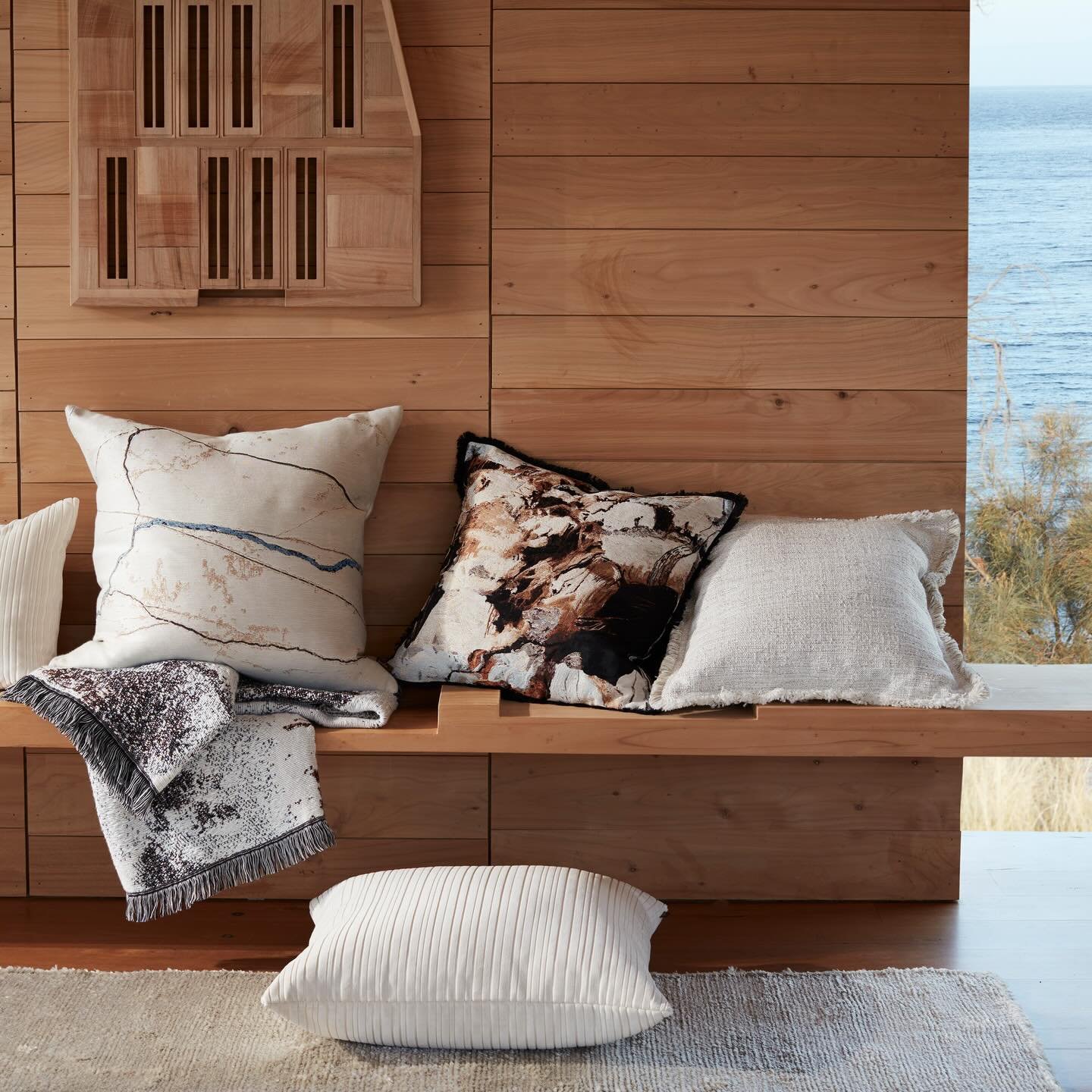 Territory by @innatecollection 
Imbued with the colours, texture and scale of the landscape of Australia&rsquo;s &lsquo;top end&rsquo;, the Territory collection was inspired by &lsquo;Out of Katherine&rsquo; a work by Luke Sciberras. 

#innatecollect