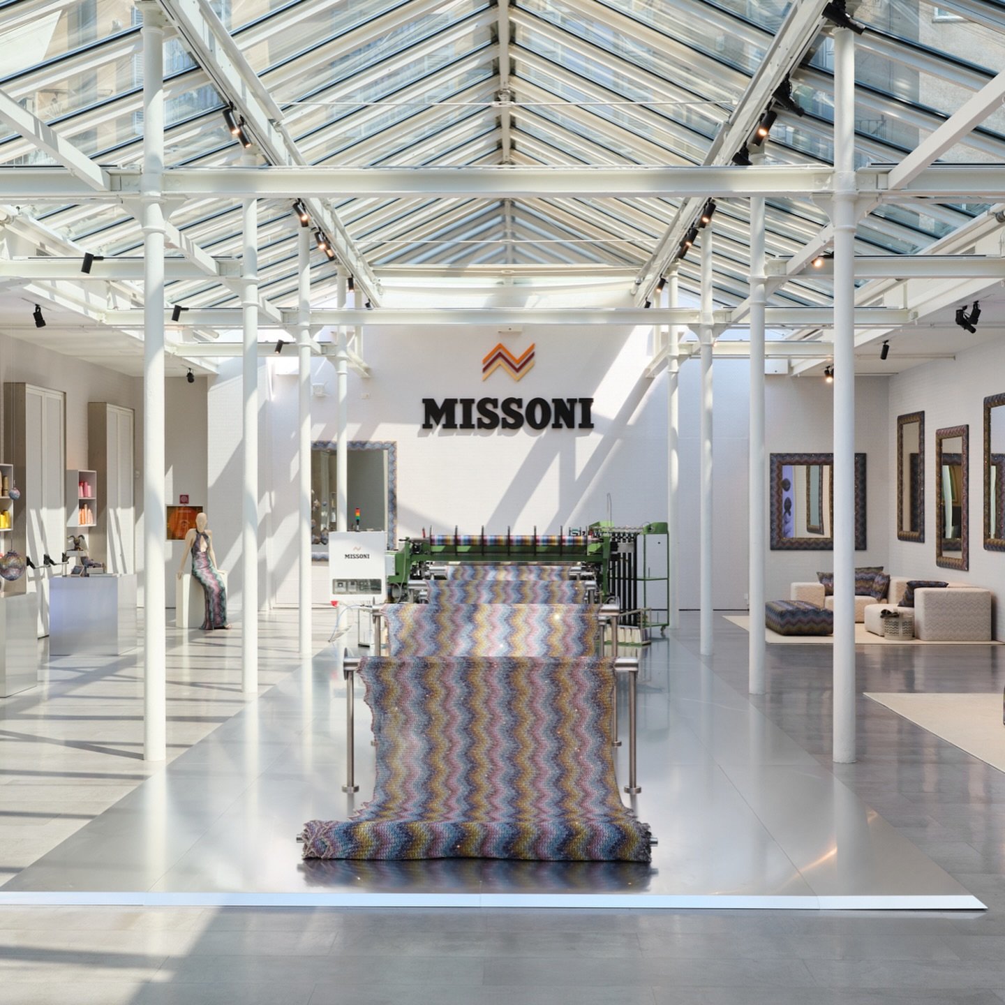 The Slow Art of Craft.

If you&rsquo;re lucky enough to be in Milan this week we highly recommend you to visit Missoni&rsquo;s showroom during Milan Design Week!

Missoni unveils an immersive installation dedicated to the Caperdoni machine, a celebra