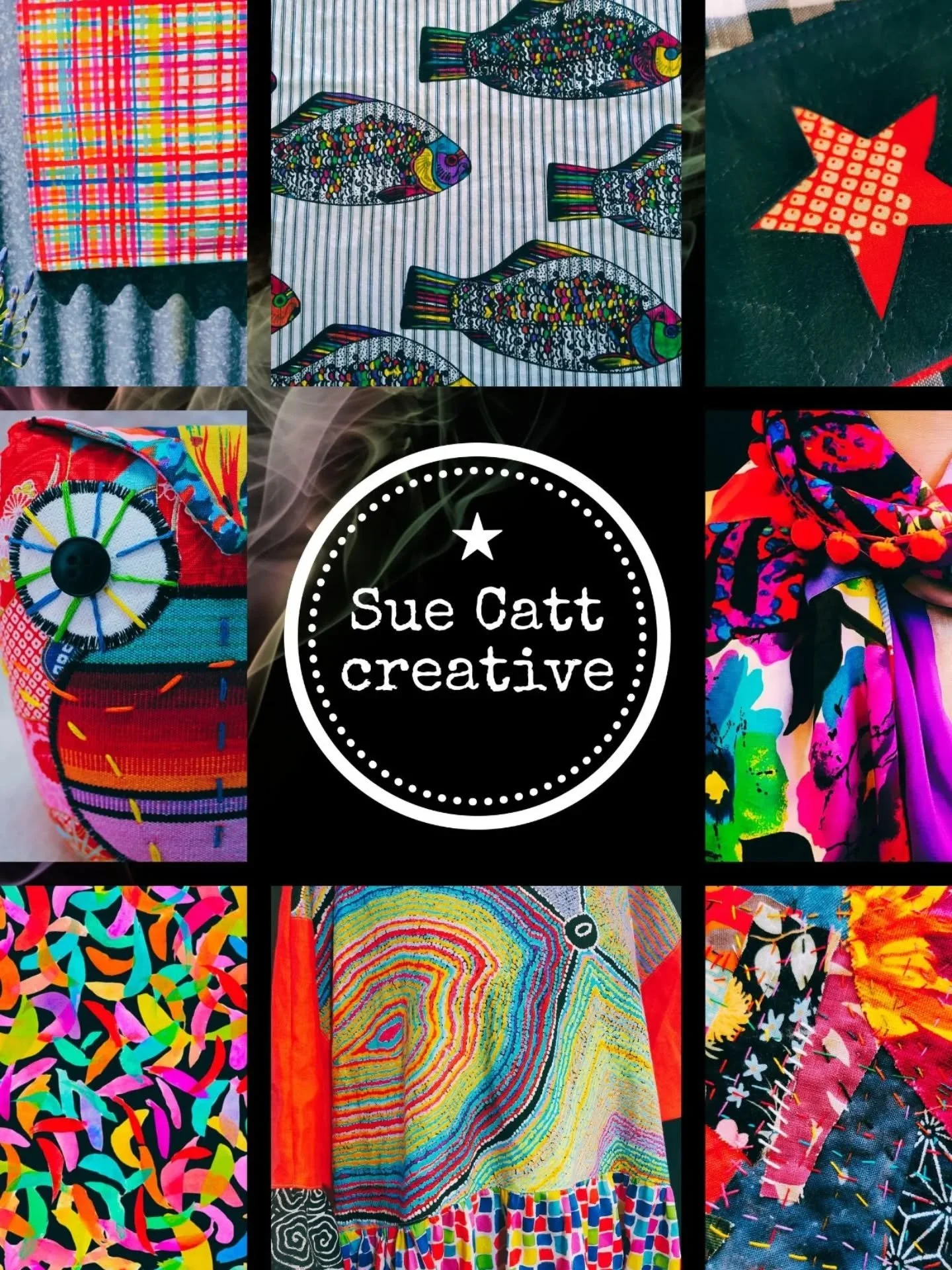 Sue Catt Creative
Artist - designer - dressmaker - fabric mixologist - teacher
www.suecattcreative.com.au
😊🧵🎨🪡✨🙏💕