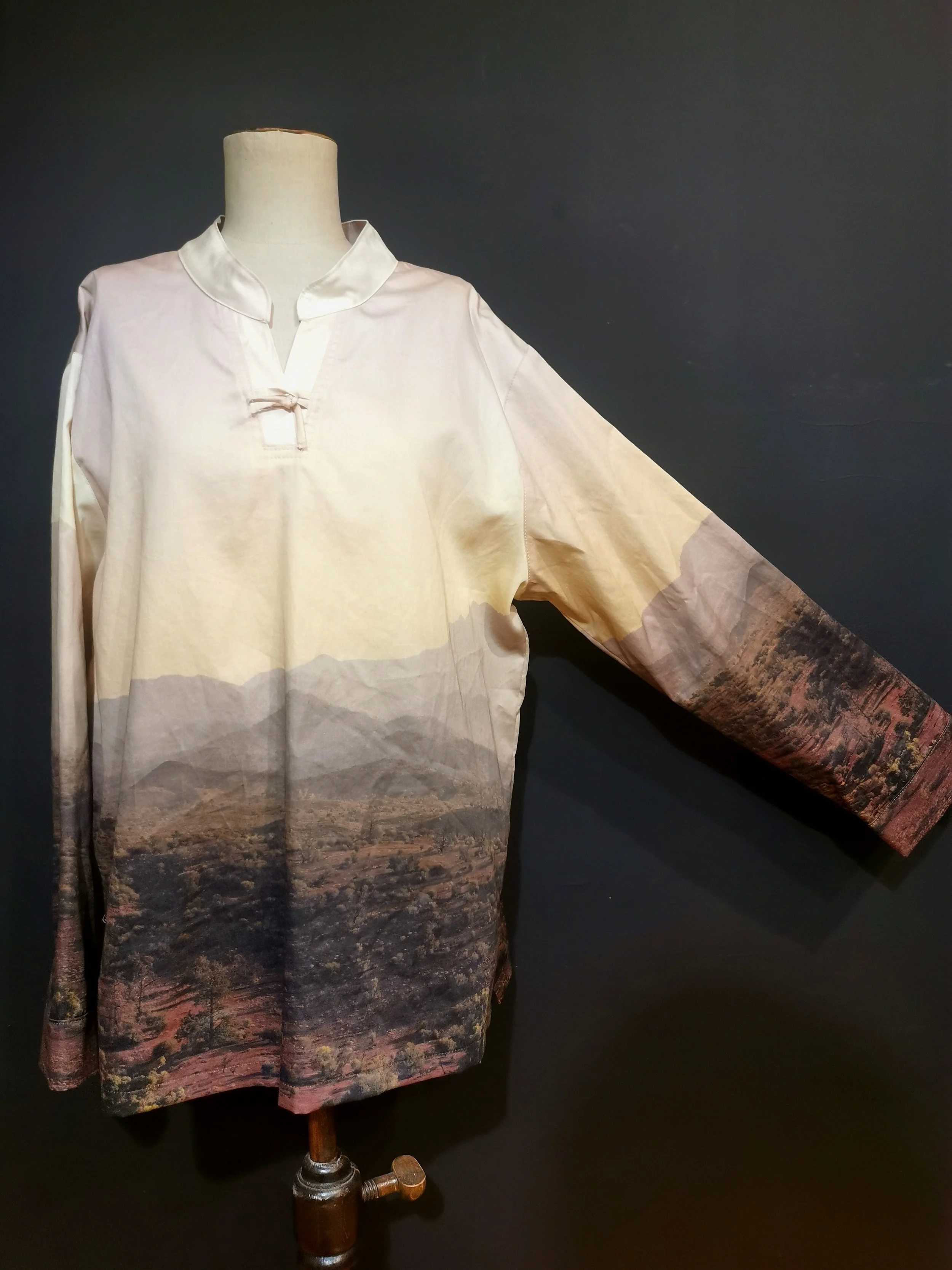 The Lookout - Mandarin collar Shirt - XLarge