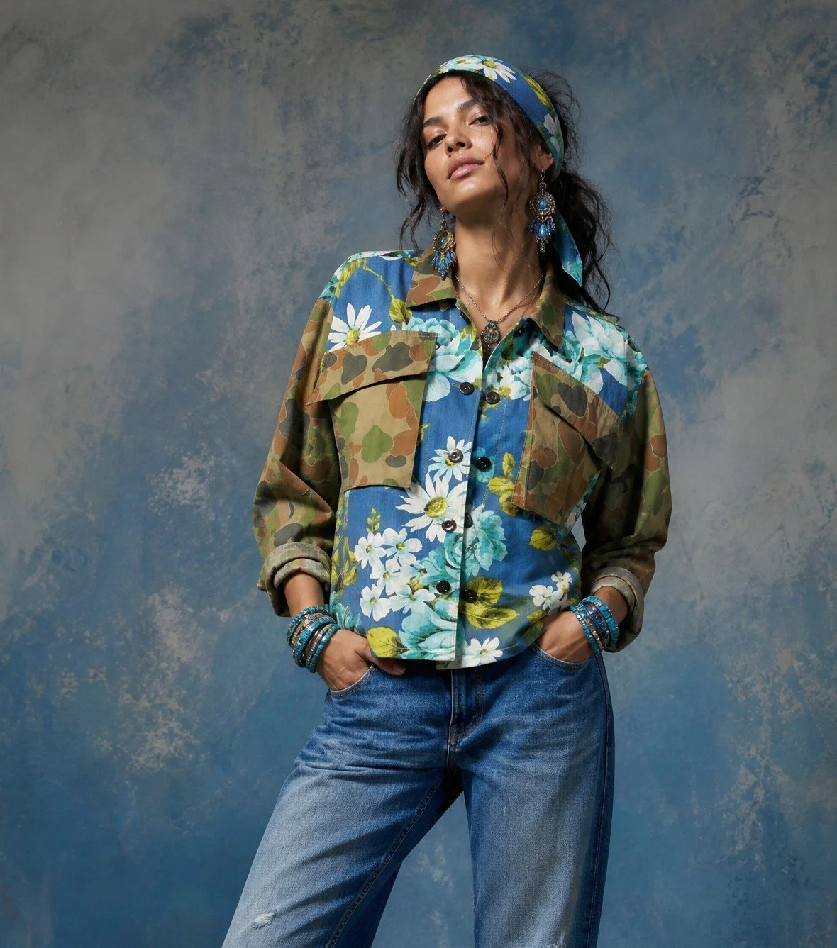 army camo jacket blue floral crop.jpg