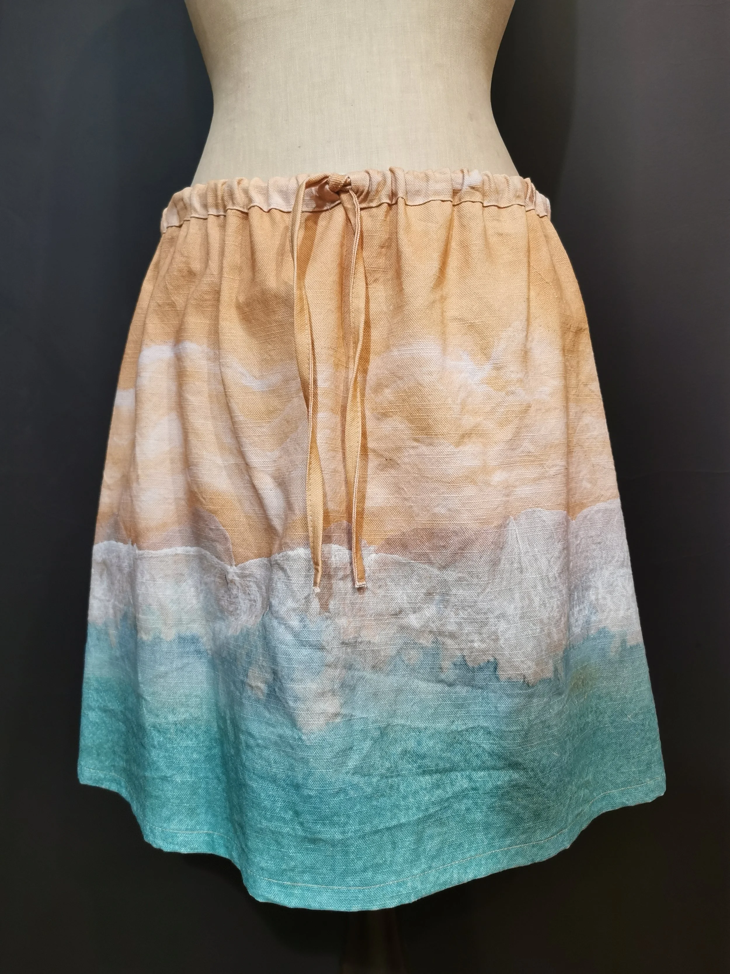 Greenly - Drawstring Skirt - Medium