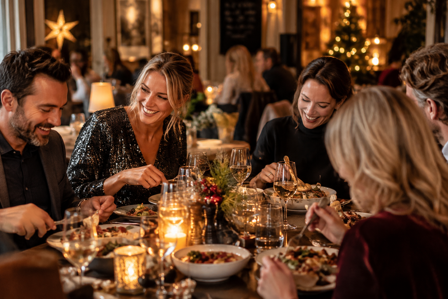 Book julebordet nå