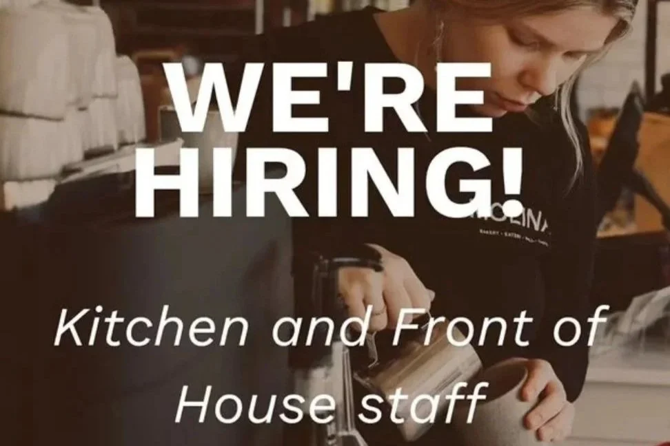Molinå søker personale til kjøkken &amp; front of house