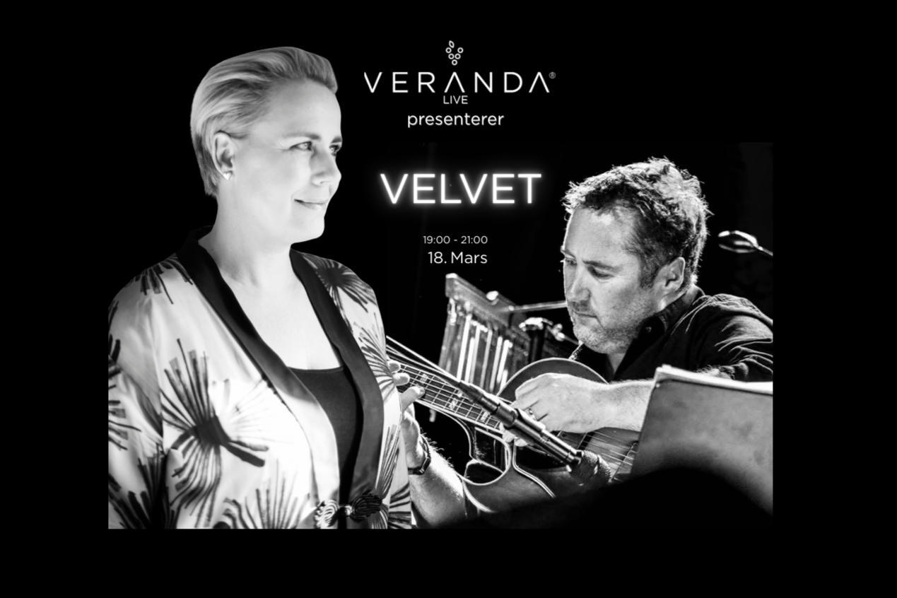 VERANDA: Konsert med Velvet 
