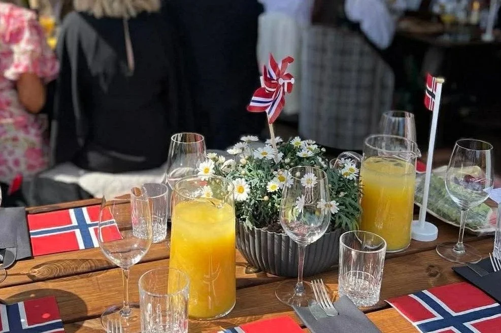 VERANDA: 17. mai i toppetasjen (inne)