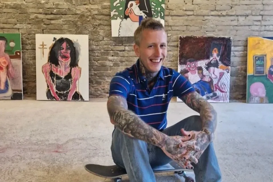 KUNST POP UP: Salgsutstilling - Martin Mentzoni