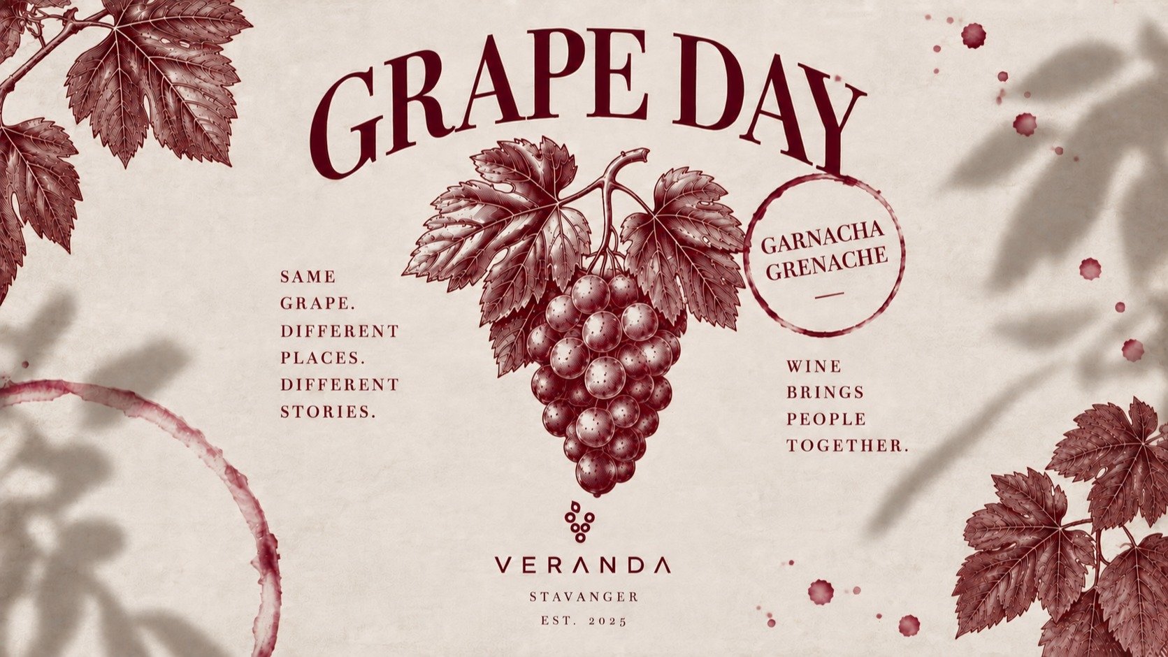 VERANDA: Grape day - Grenache