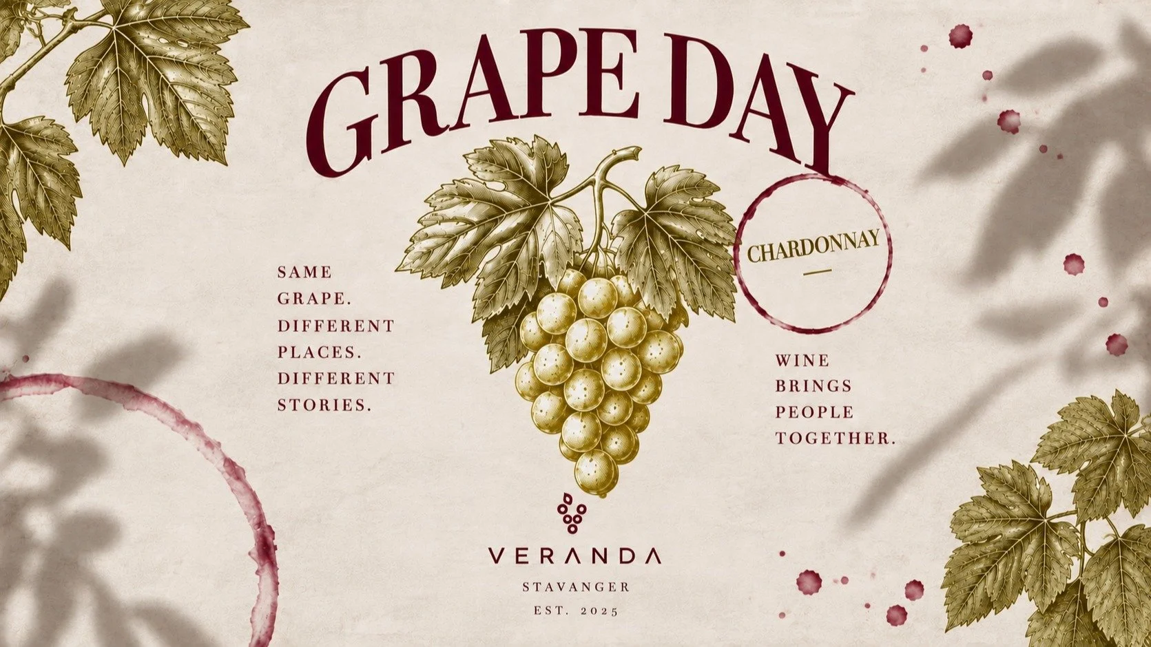 VERANDA: Grape day - Chardonnay