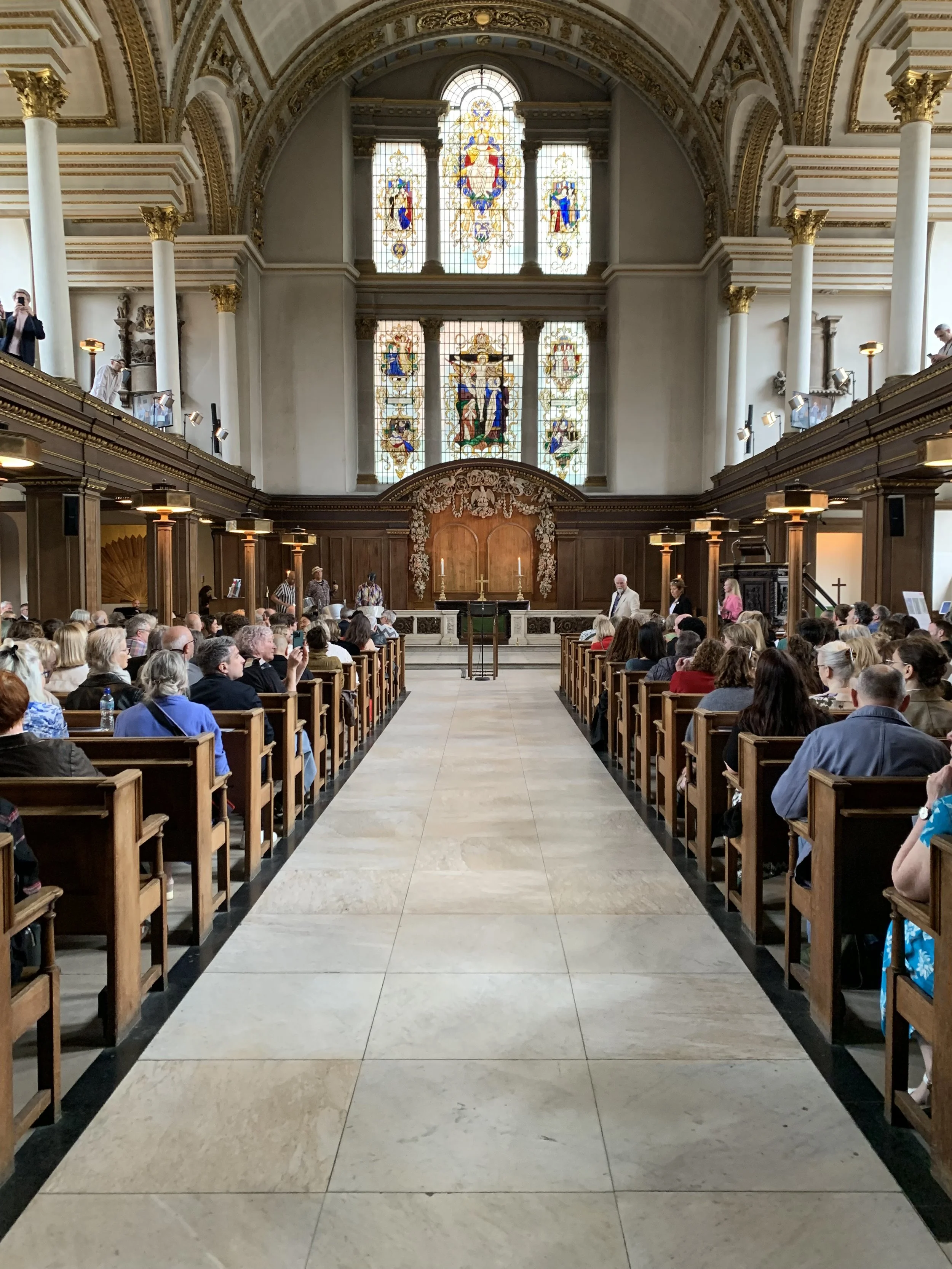 Inside St James's Church