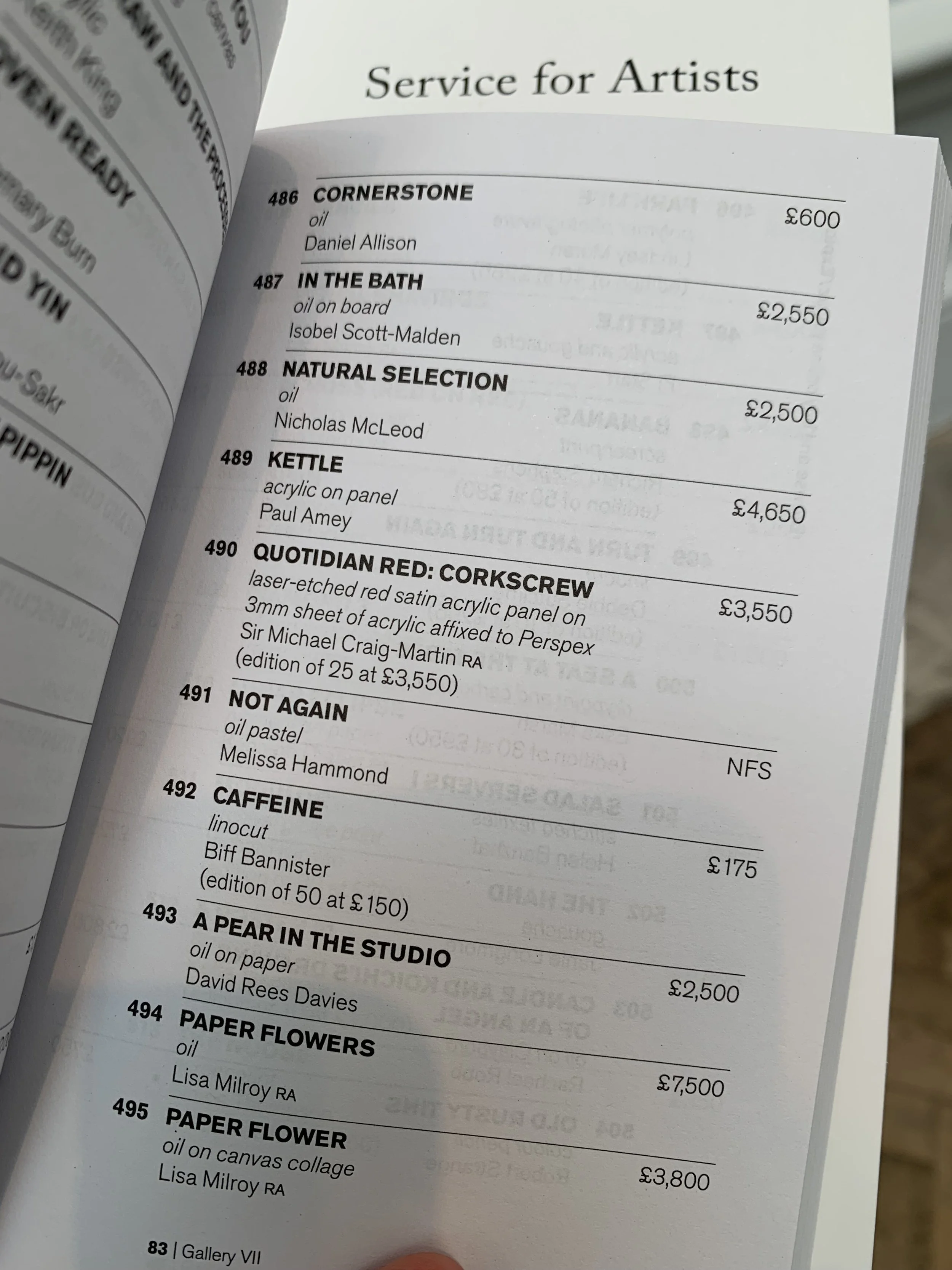 491 - NOT AGAIN in print 