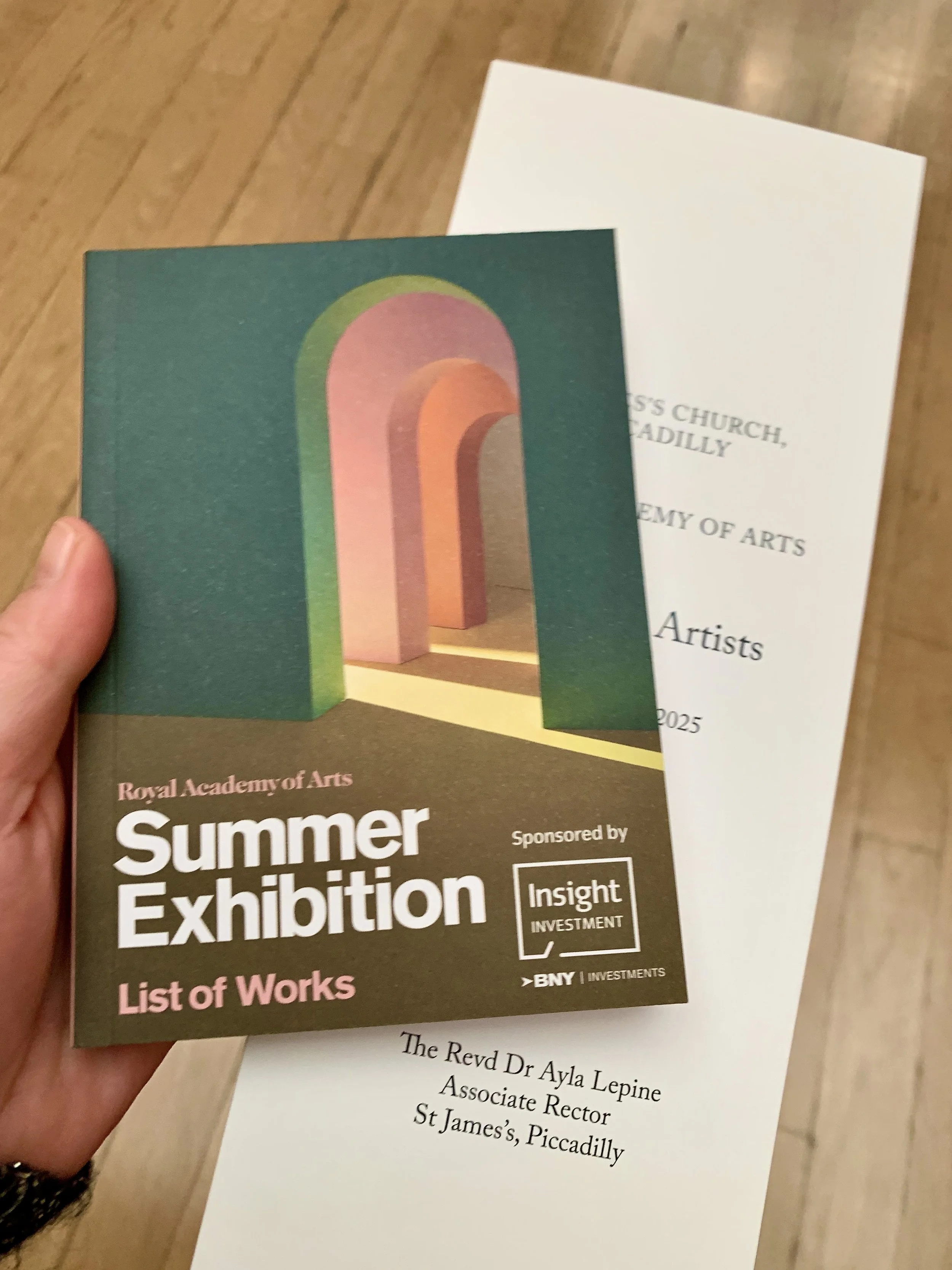 My Summer Exhibition catalogue