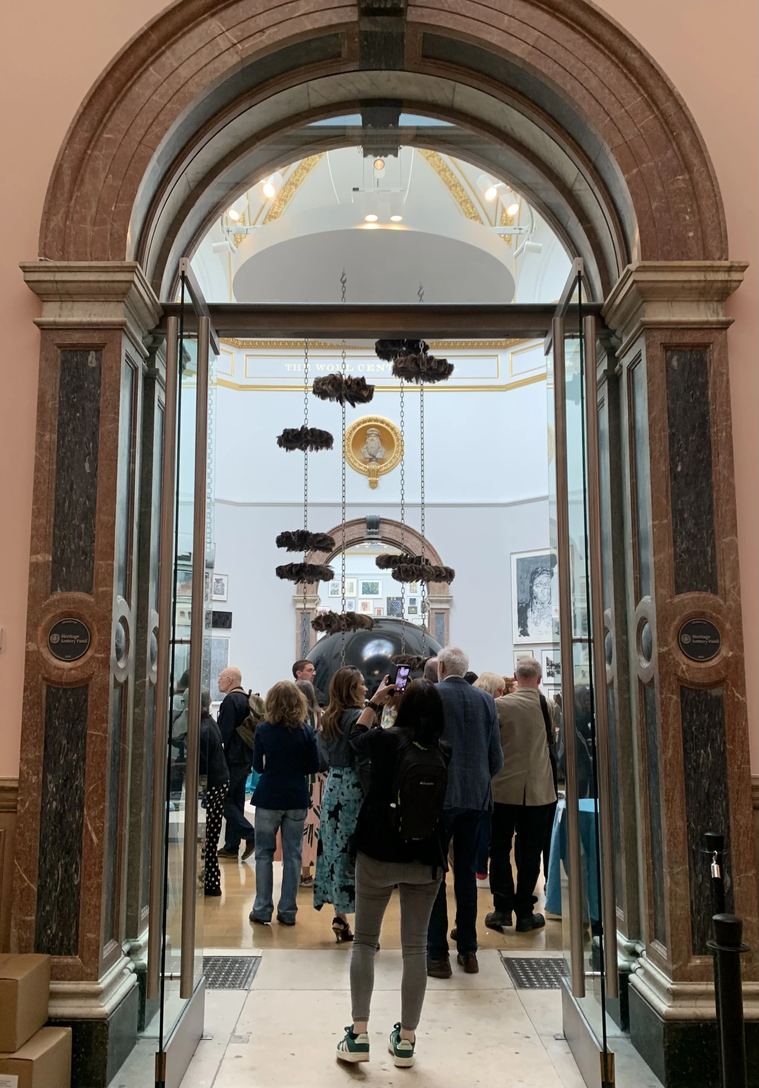 Entrance to the Summer Exhibition