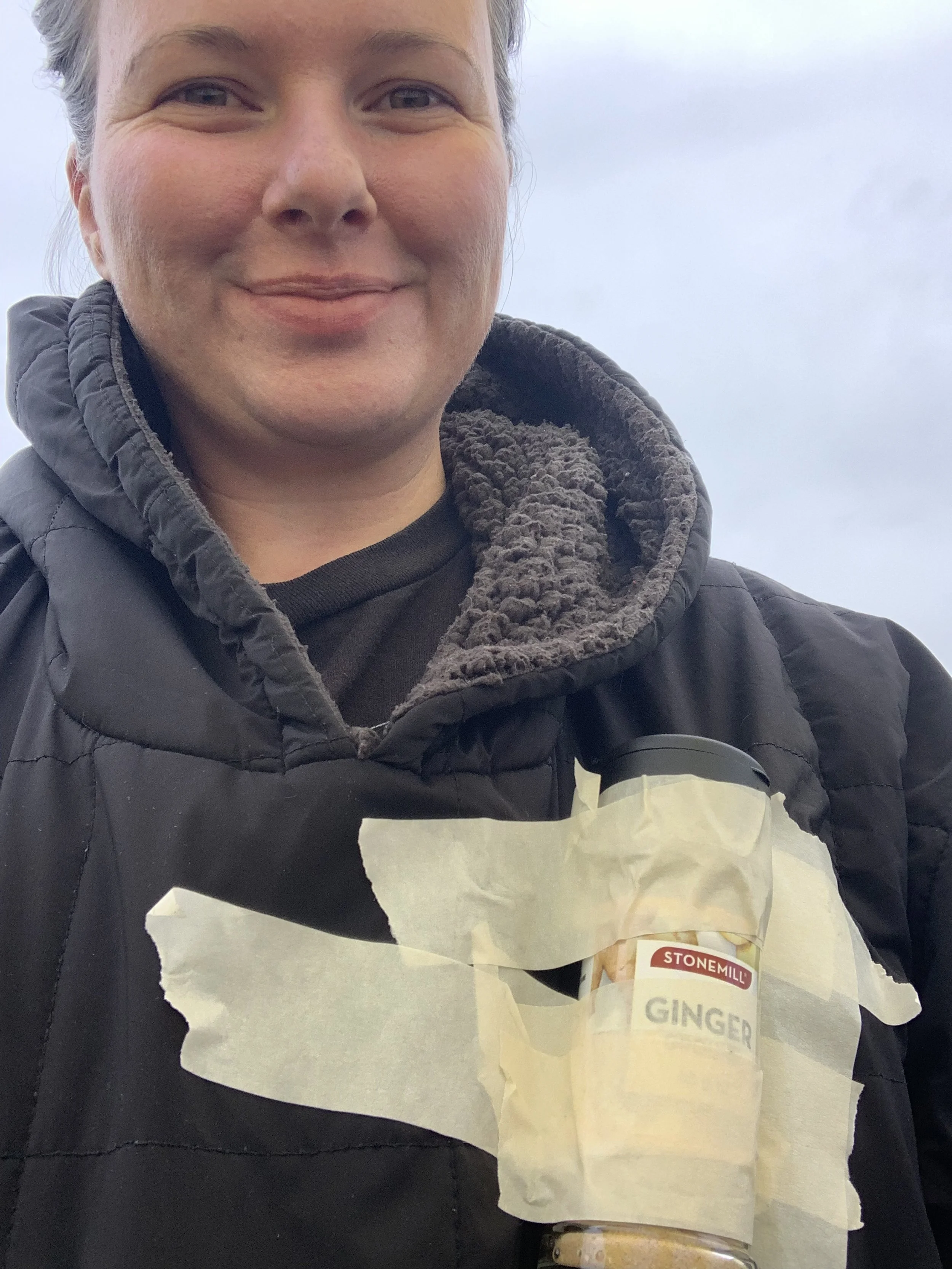 Guest costume judge duties for Halloween dressed as Ginger Spice