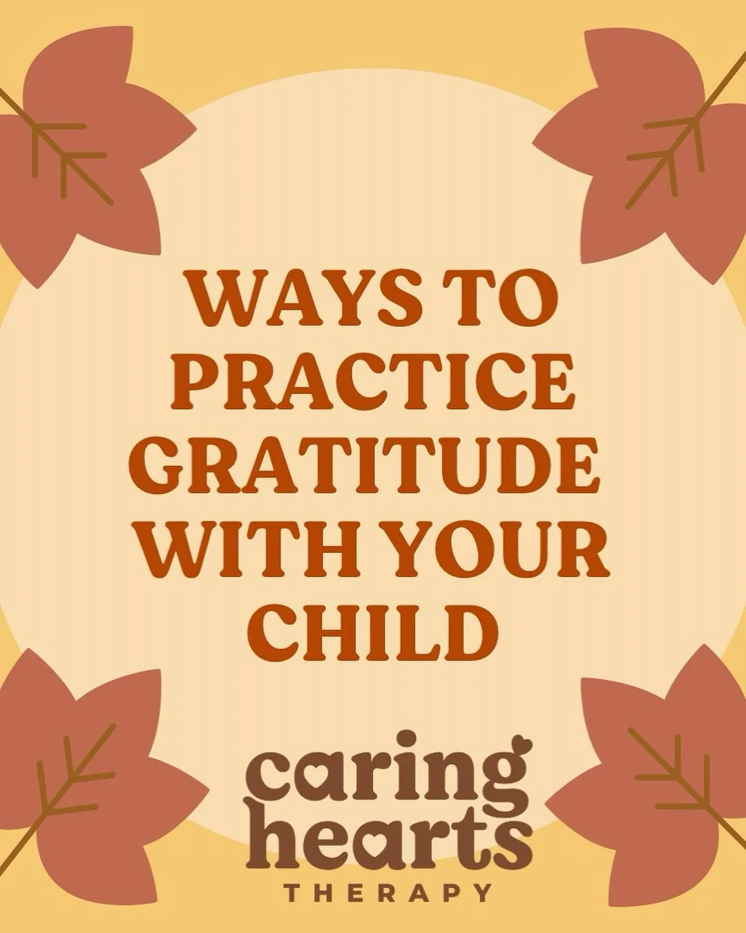5 Gratitude Activities to do with your child this Thanksgiving 

🍁Make gratitude a part of your daily routine &ndash; When you tuck your child in at night, take turns sharing three things you are thankful for. Even if they have had a challenging day
