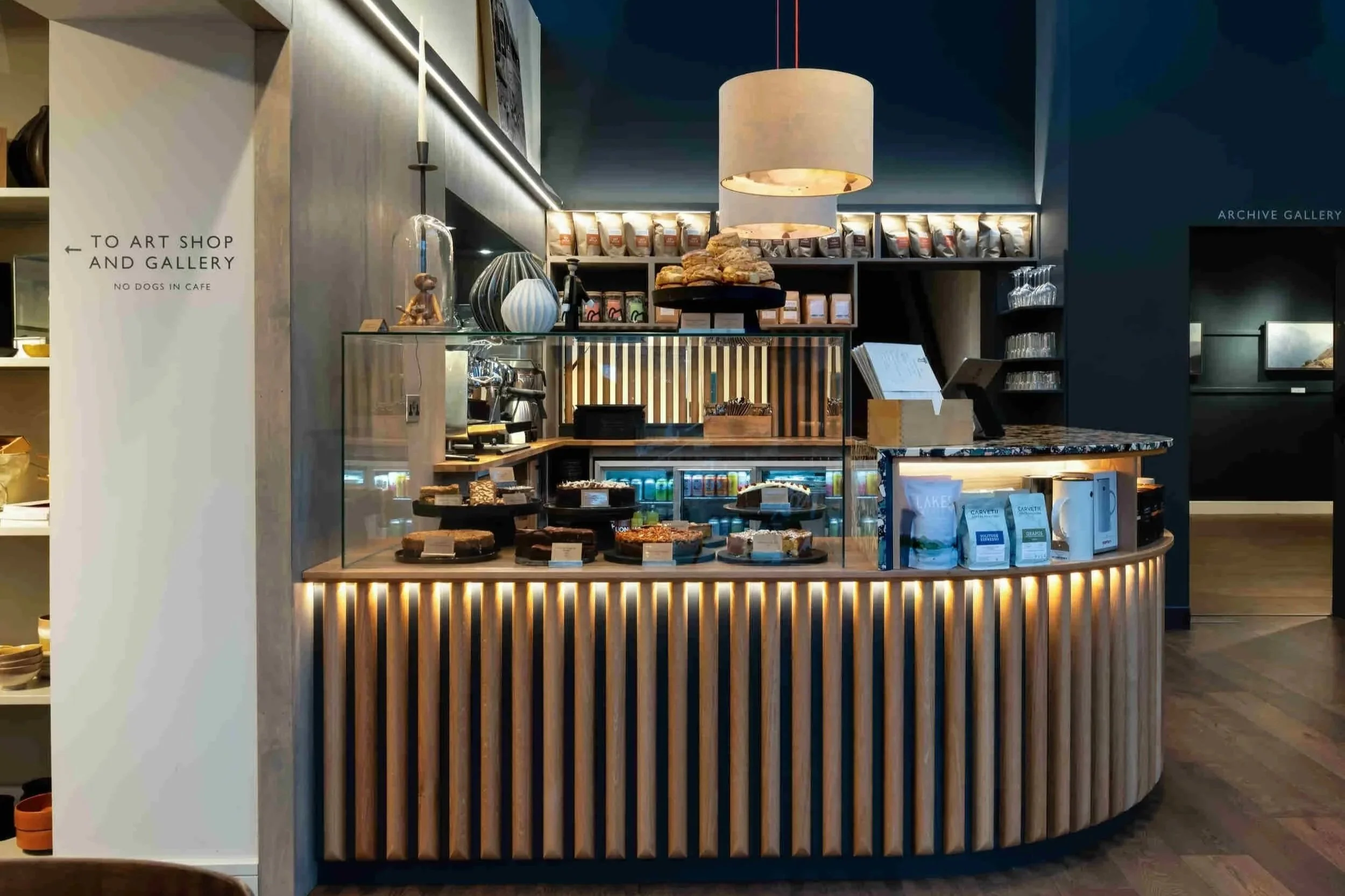 Mathilde's Cafe, Grasmere Interior design