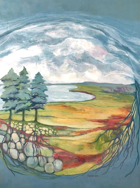 leave only footprints 24x32