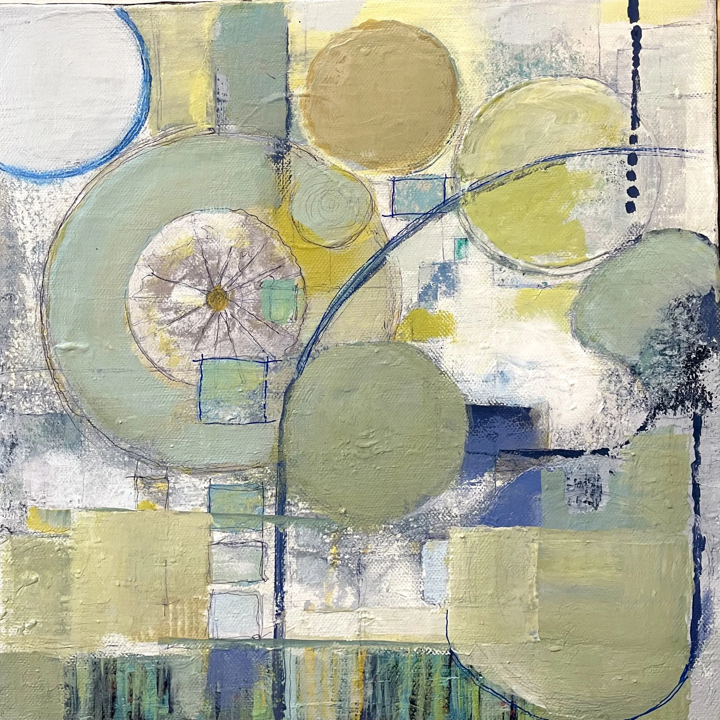 a head full of crunchy thoughts 12x12 - available