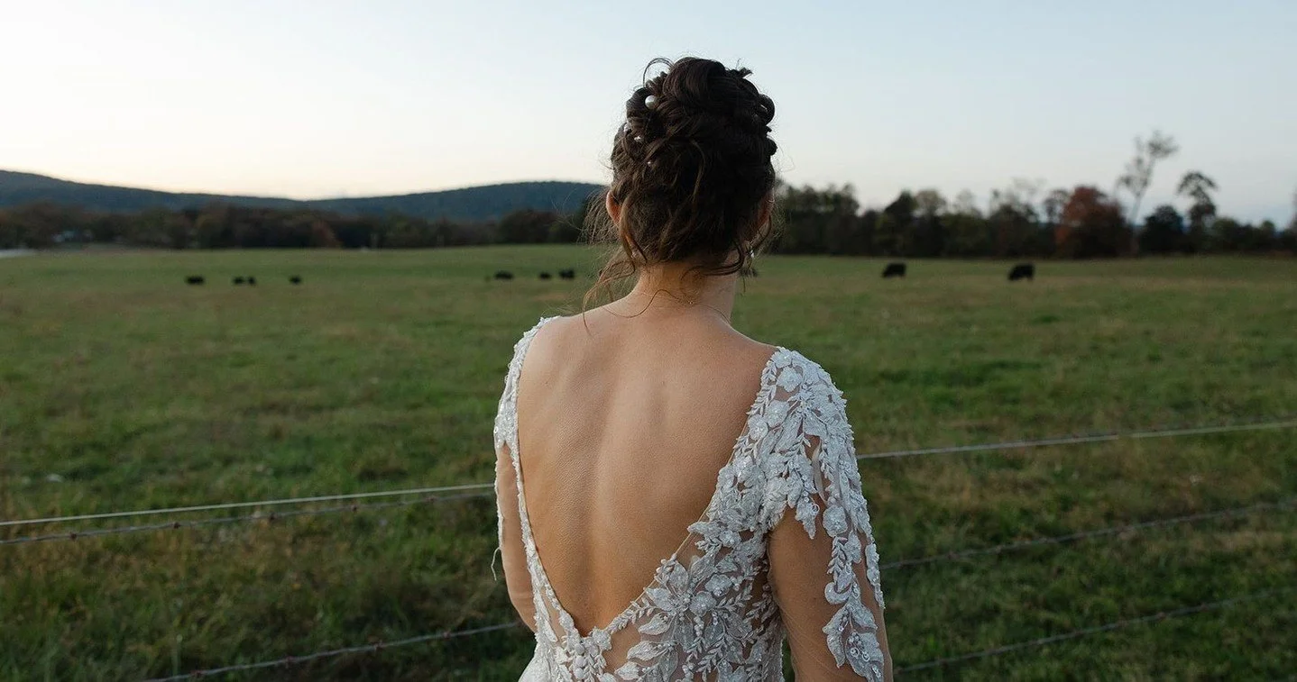 I am a big believer in making your wedding full of joy - whatever that means to you. If that means delaying your reception to chase the cows, we're extending cocktail hour to do just that! ⁠
⁠
We build a timeline that is centered around your wants an