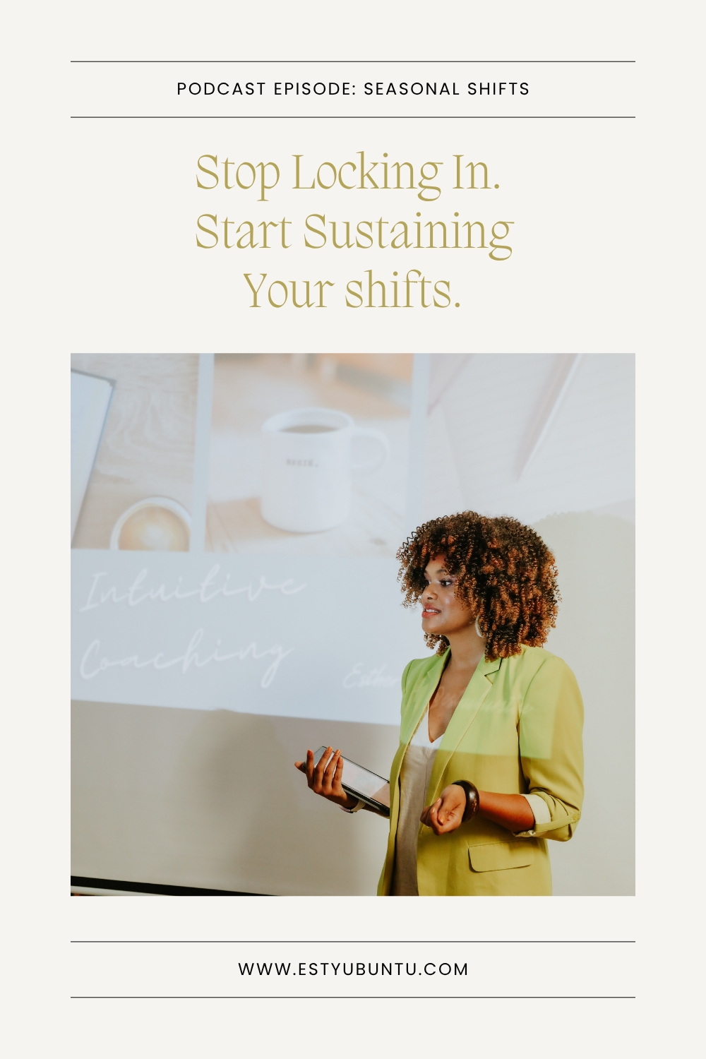 Stop Locking In. Start Sustaining Your Shifts.