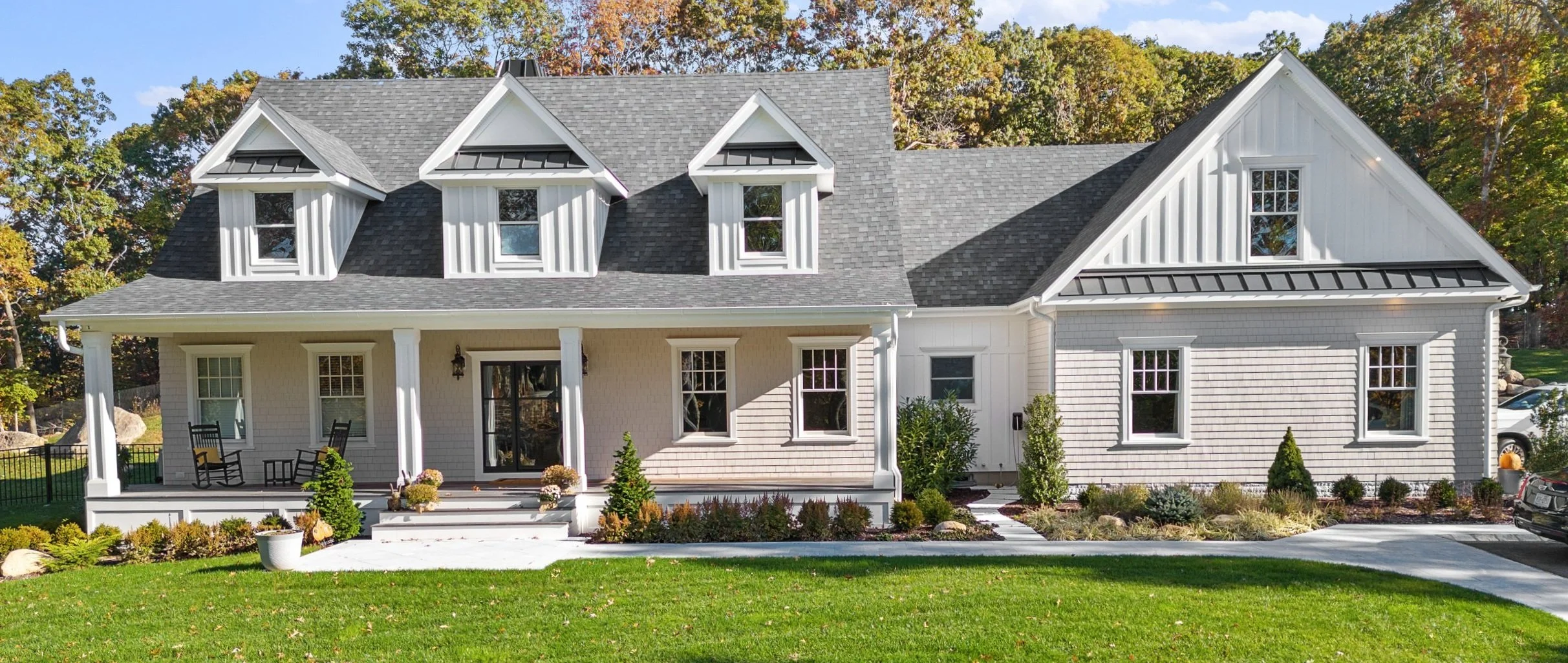 A completed C. Staker Remodeling home on Long Island