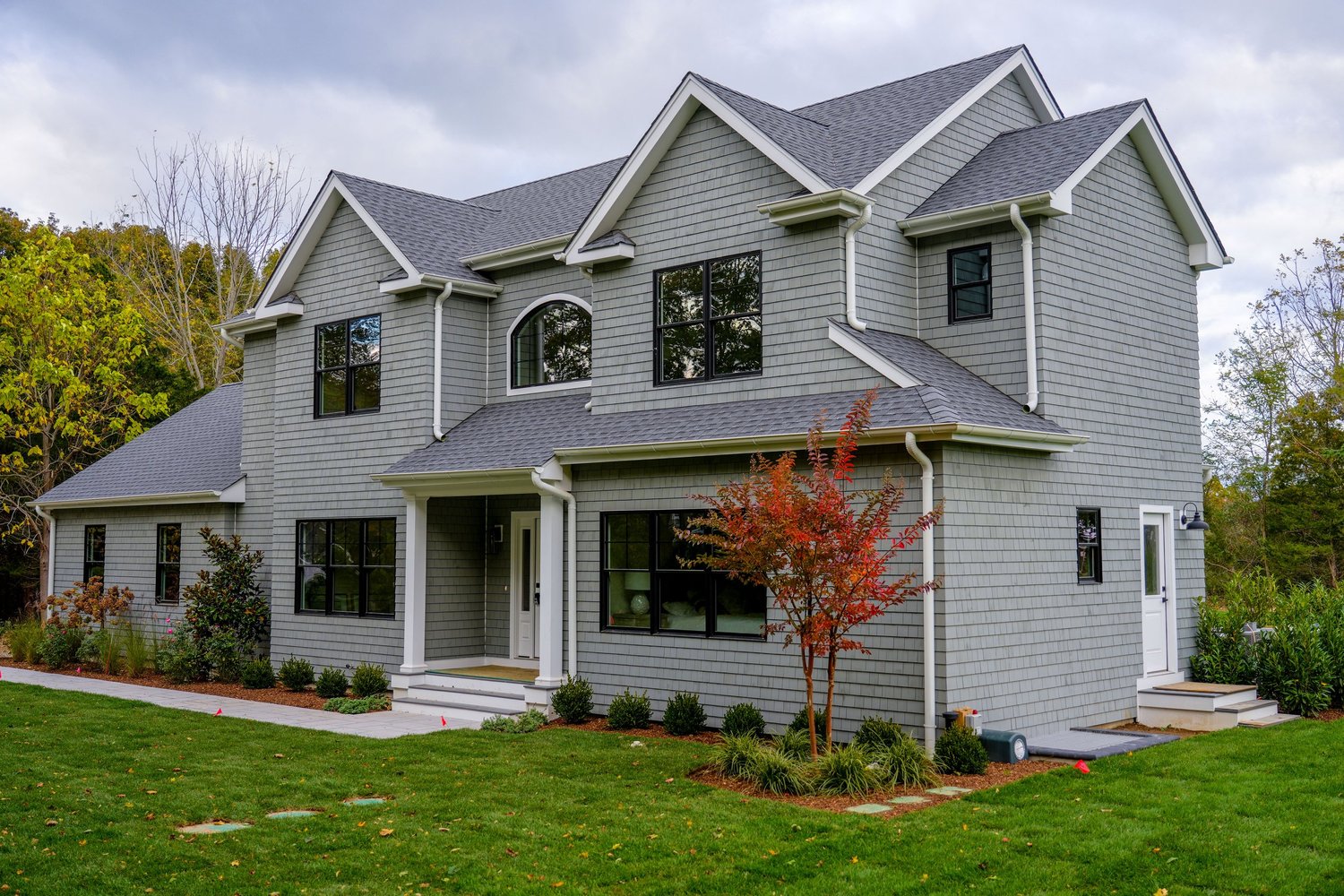 Shingle Siding & Exterior Renovation — photograph 1