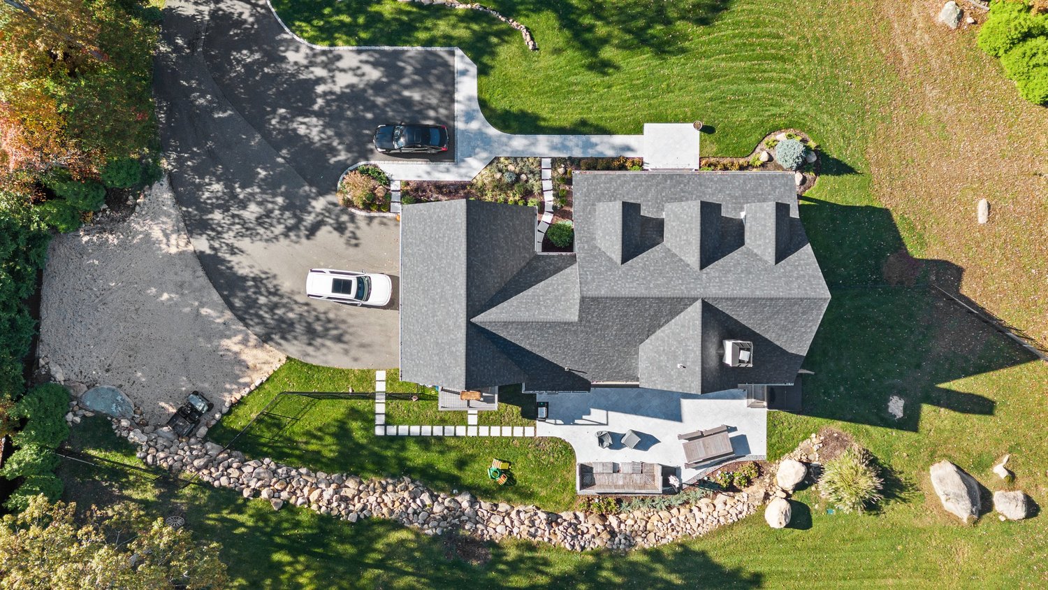 Roofing at Farm Road, Wading River