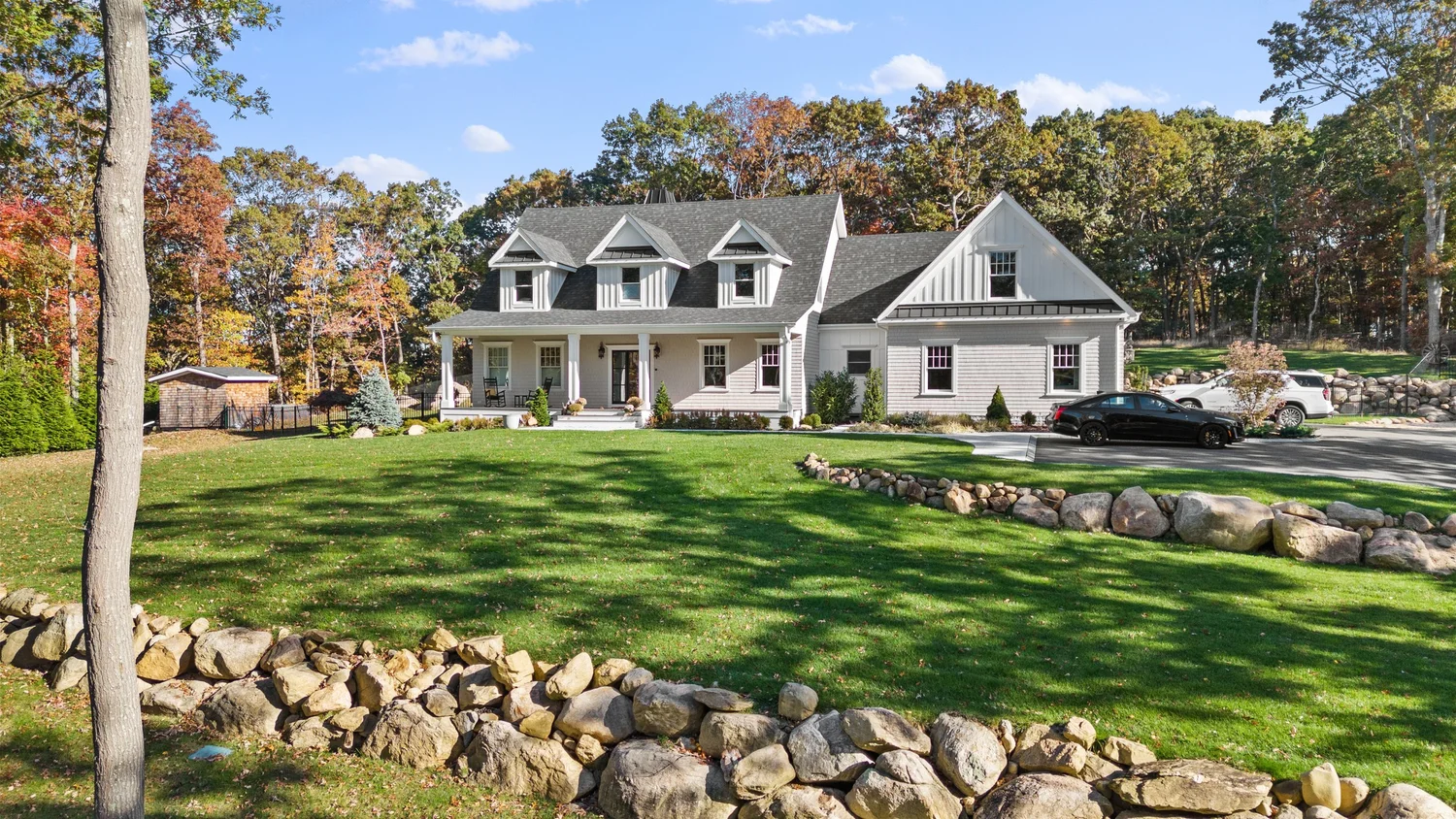 Exterior Renovation in Wading River — photograph 1
