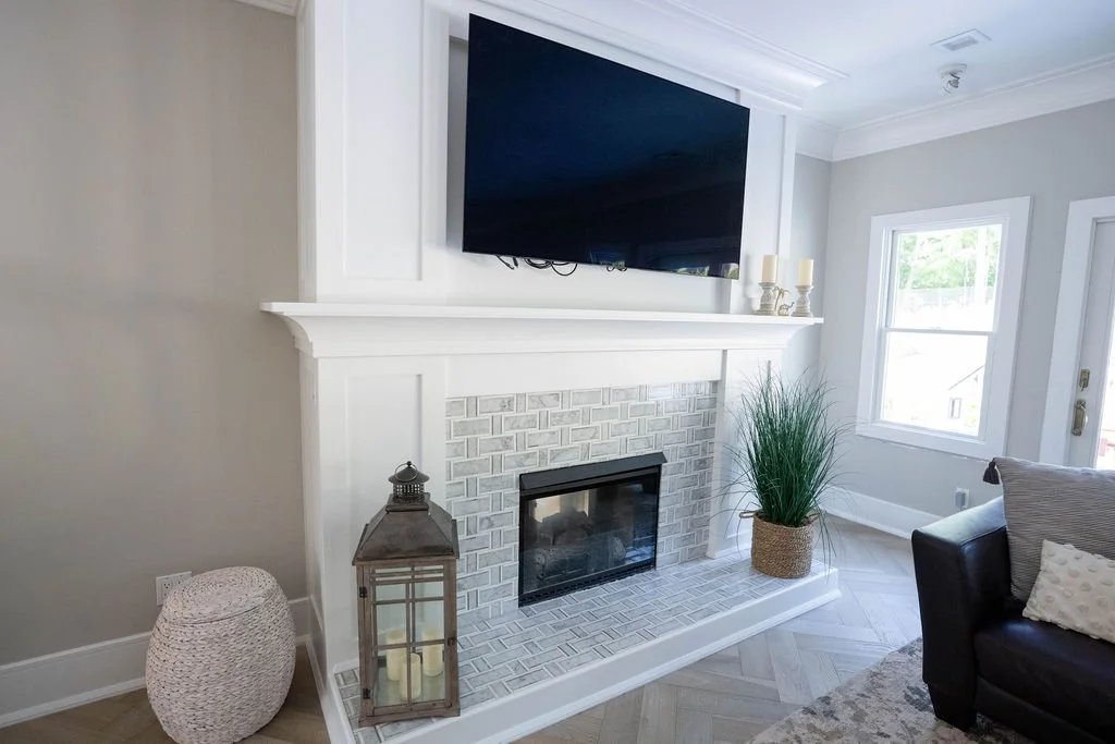Custom Fireplace & Mantel — photograph 2