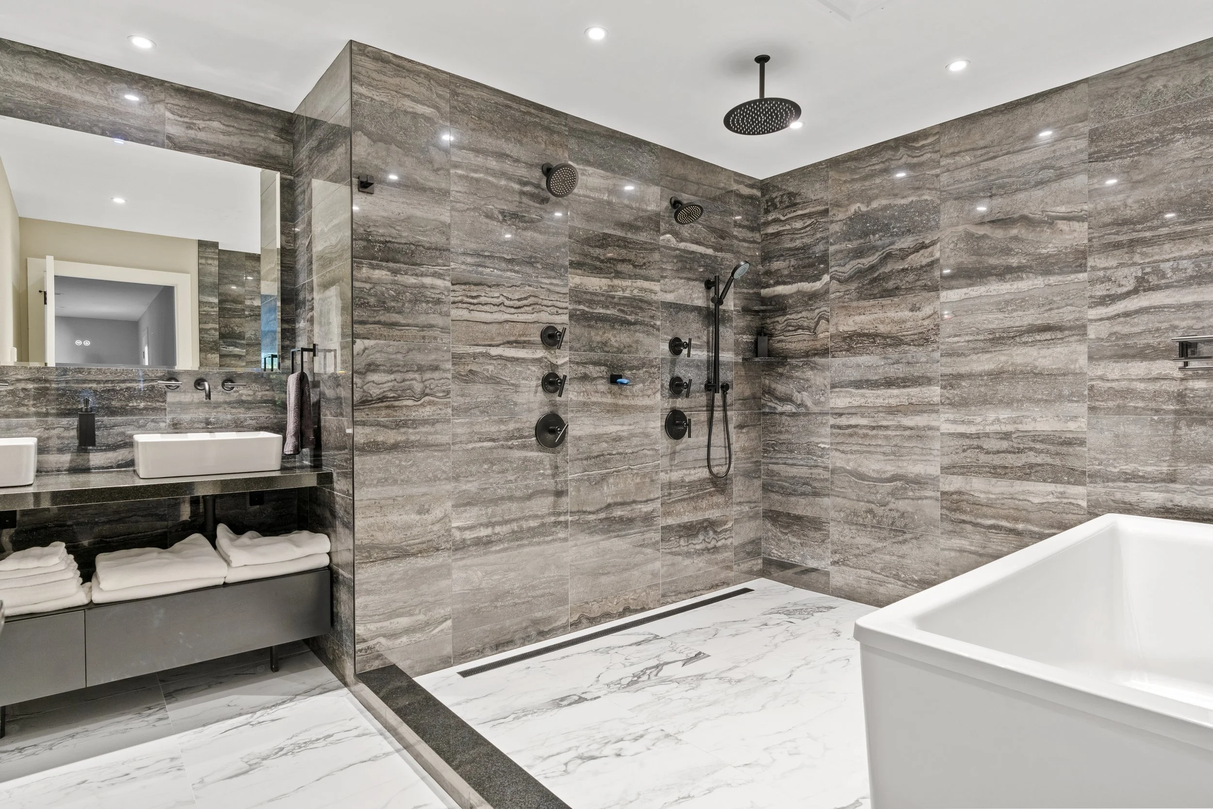 C. Staker Remodeling bathrooms project
