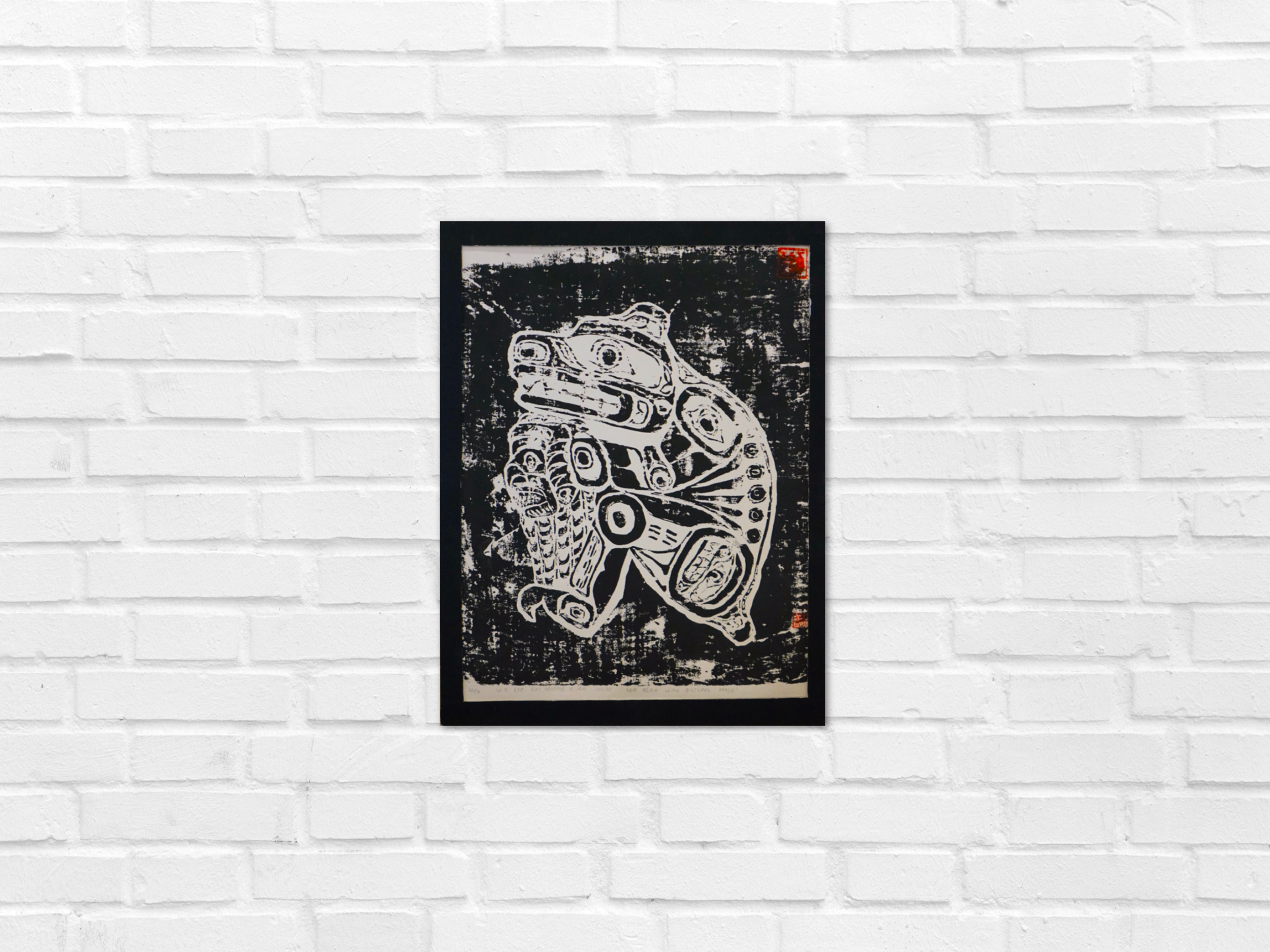 Roy Hanuse, Sea Bear with Octopus Mask, c. 1980s