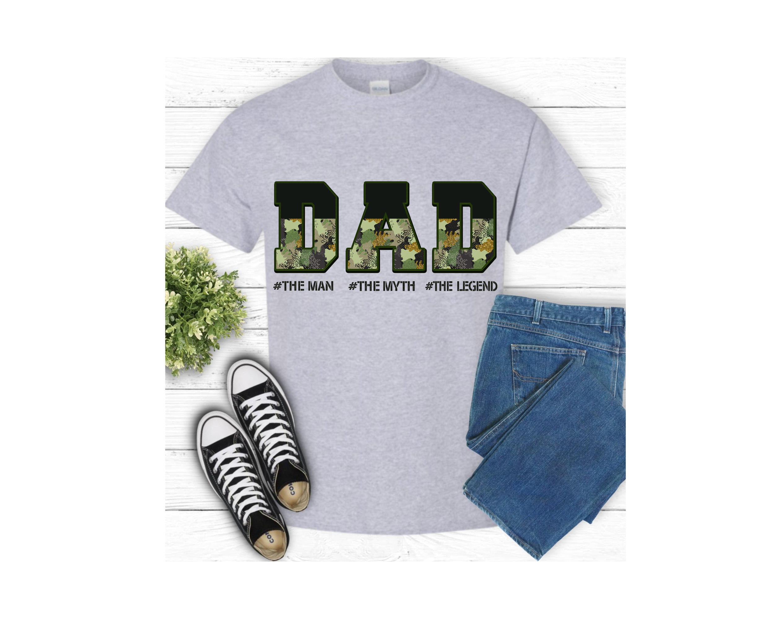 Dad: The Man, The Myth, The Legend T-shirt