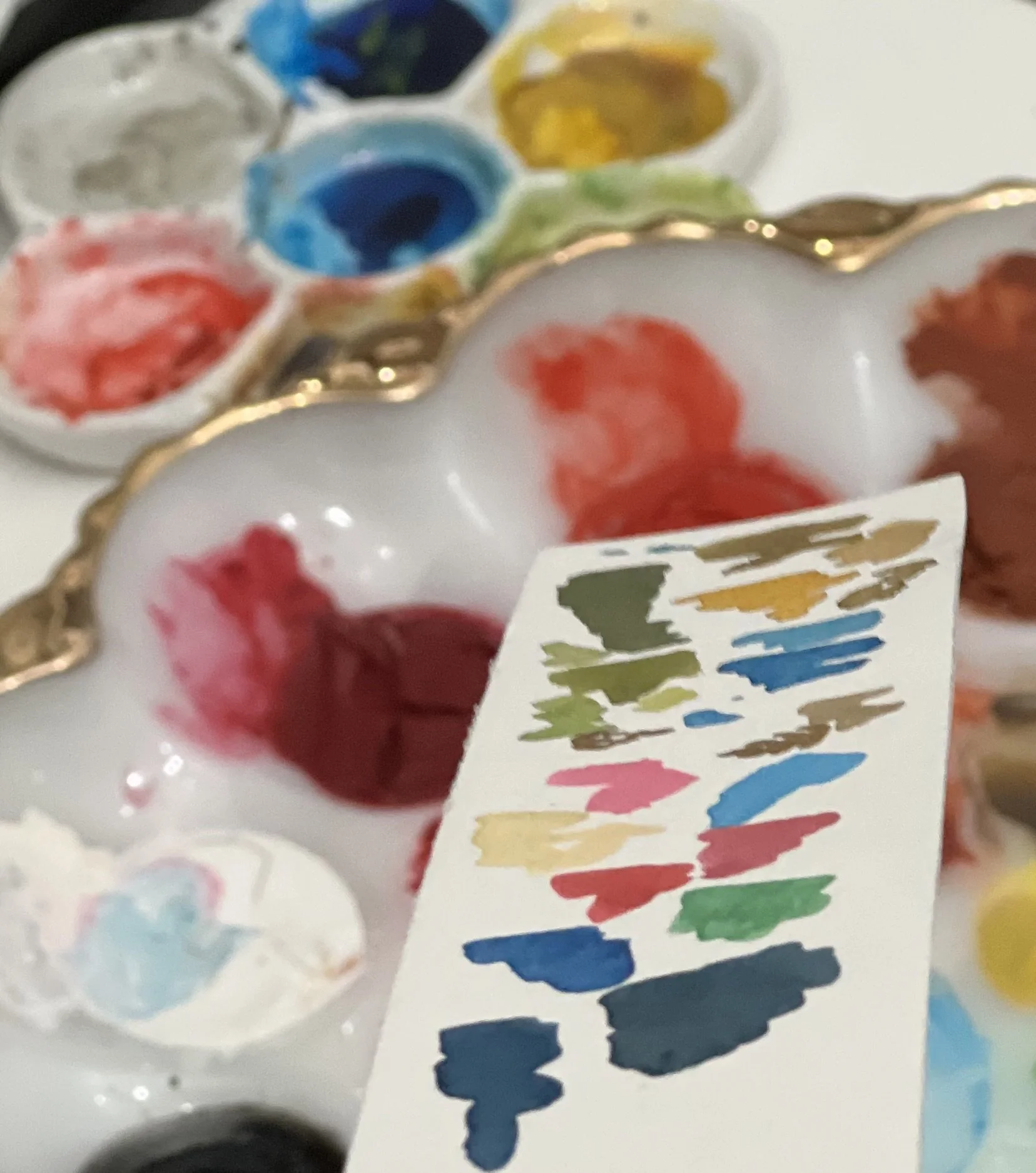 Join Georgia Lanette Art for her monthly watercolor paint class or contact Georgia Lanette Art to plan and host your own group watercolor paint party.