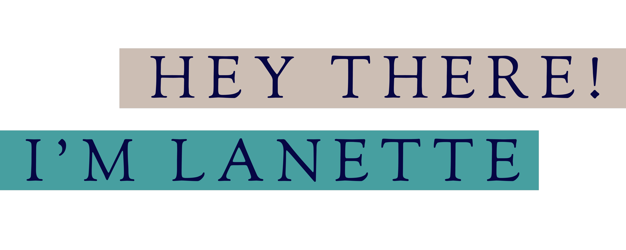 Hey there, I'm Lanette - the artist behind Georgia Lanette Art