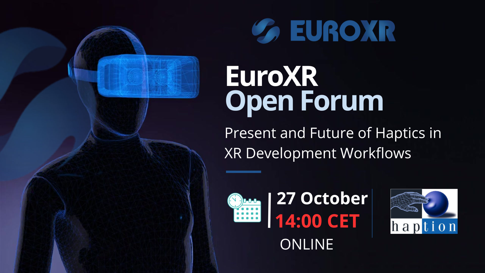 XR Open Forum - Haption