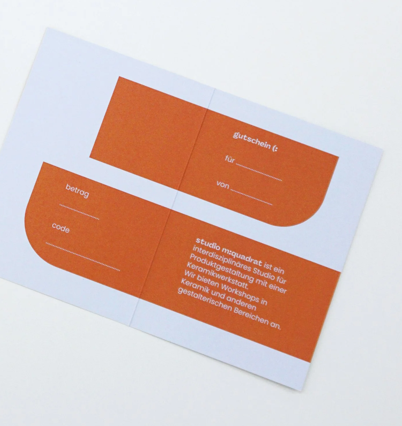 Gutschein zum Ausdrucken