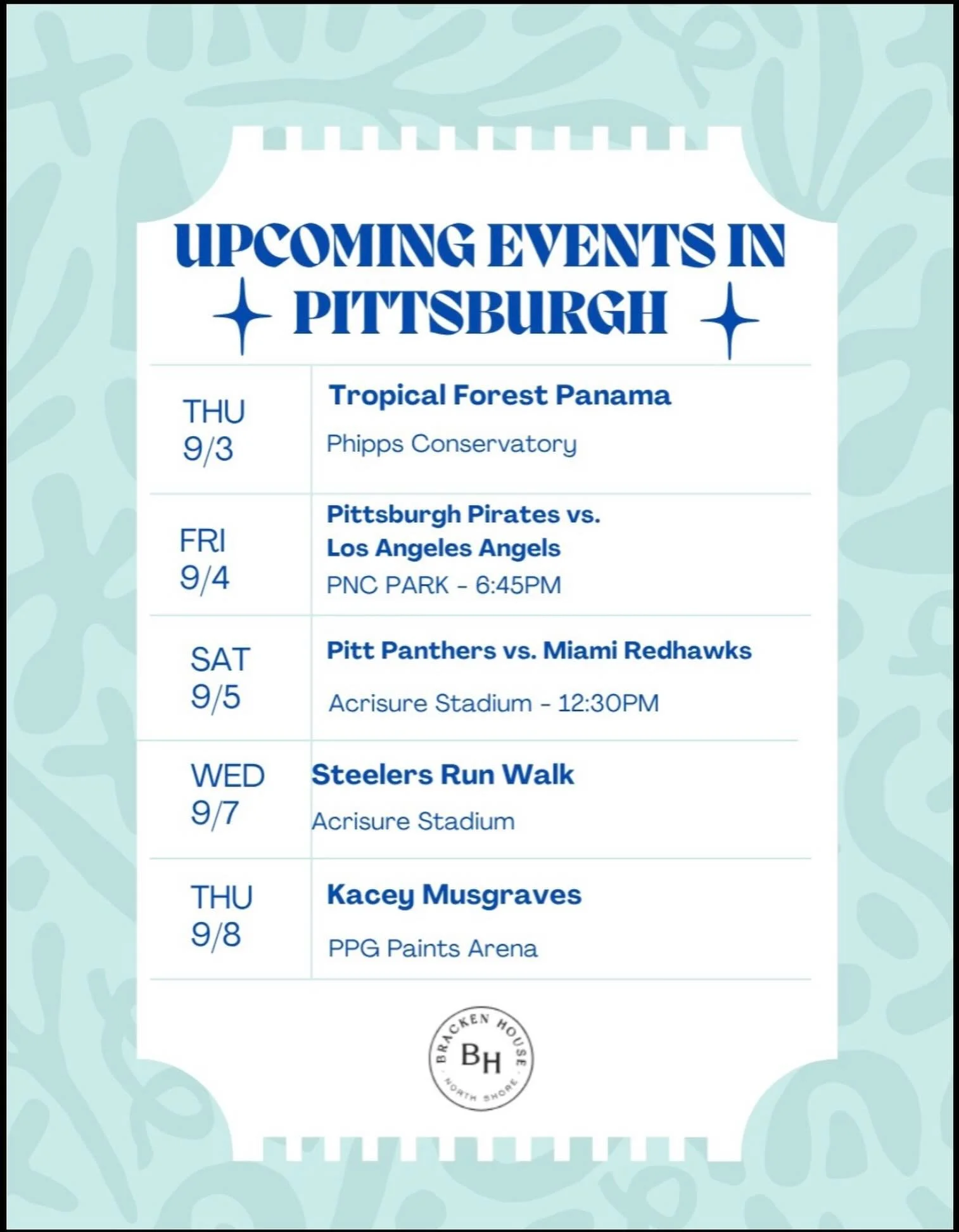 Jumping right into September with all these local events happening around Pittsburgh! 

From baseball to football games and fall festivals, September is packed with fun for everyone. Which event are you most excited for? 🎉🏈⚾