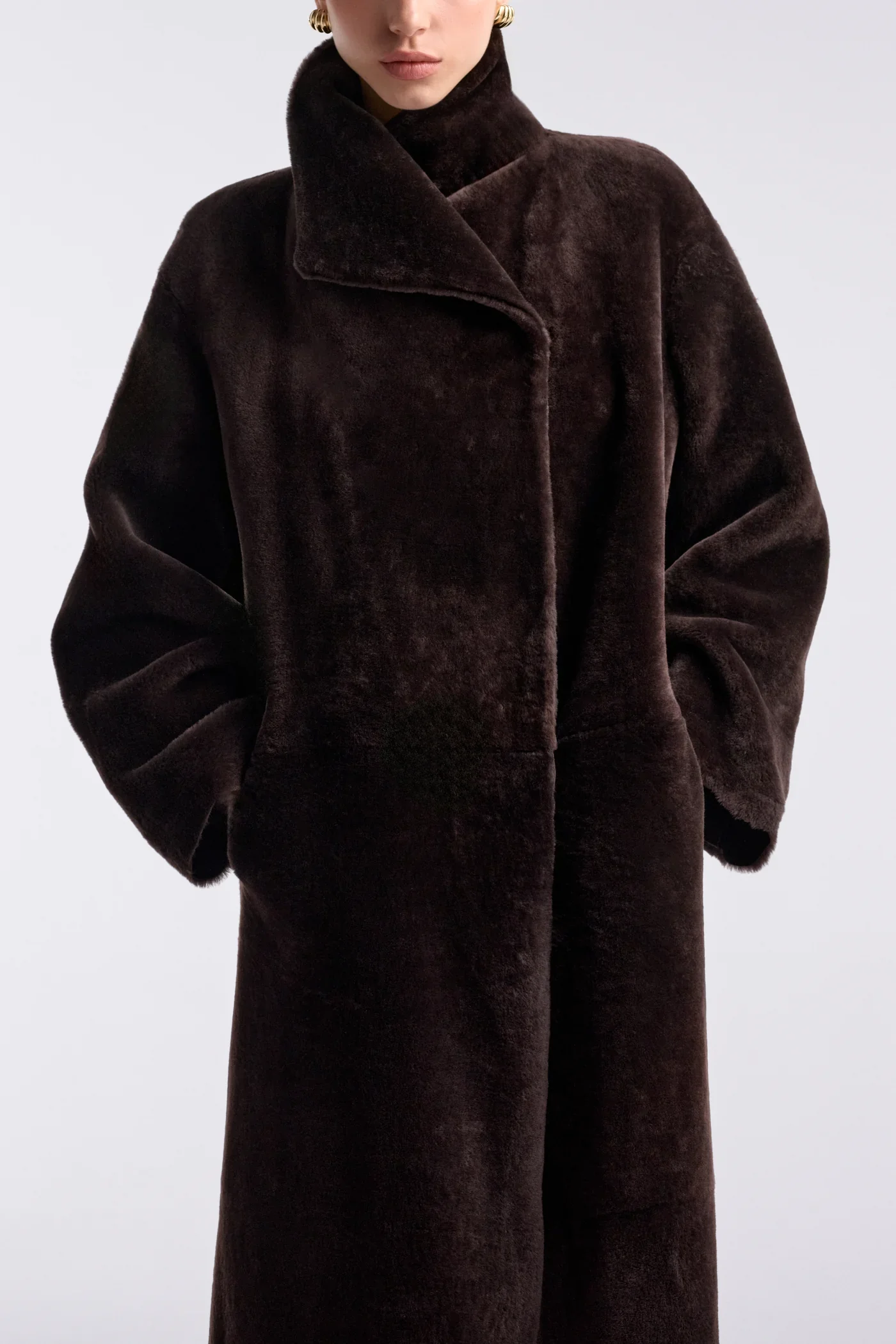 Nour Hammour Solène Soft Blanket Coat