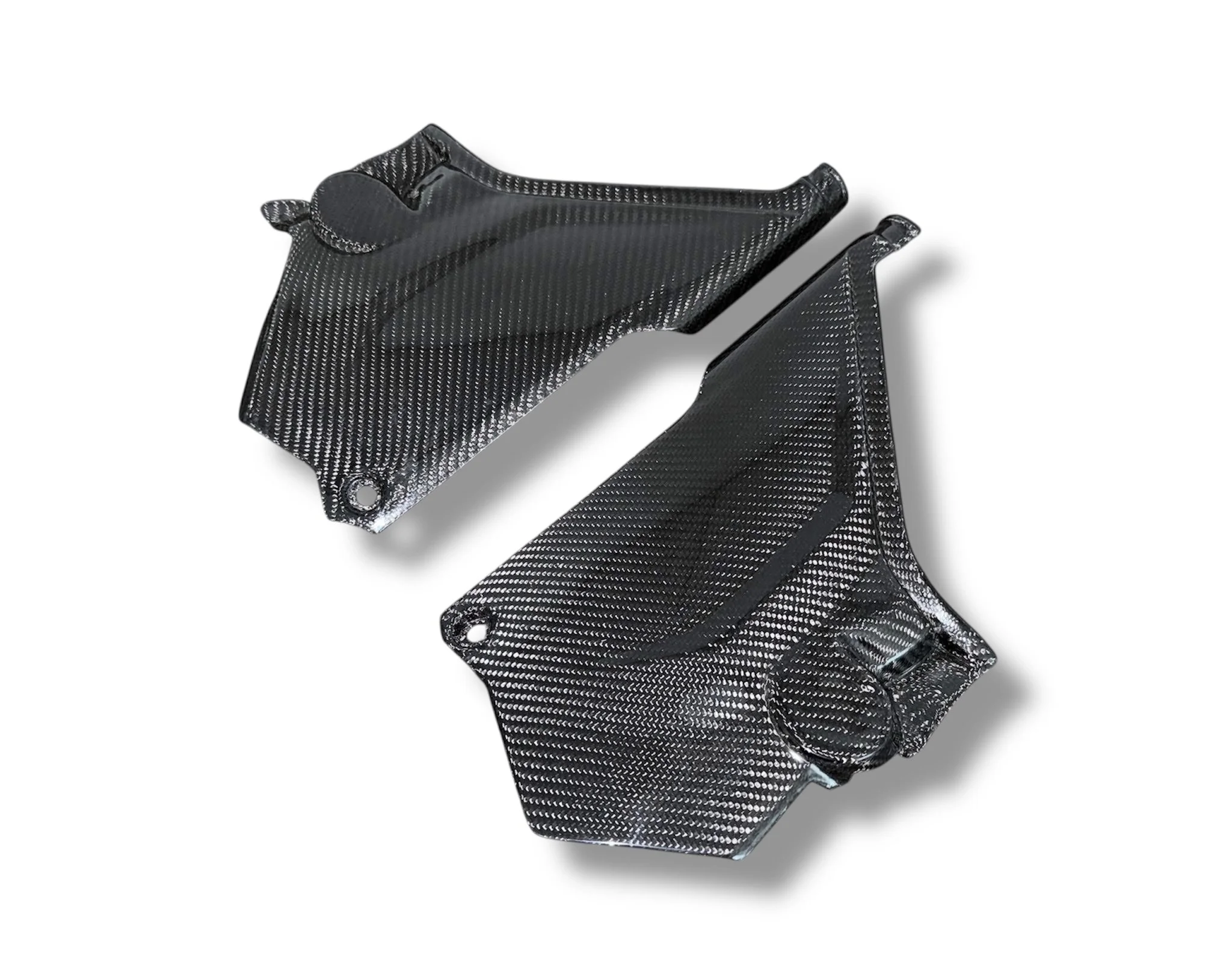 DUCATI DESERTX 2022-2023 SIDE PANELS – 100% CARBON FIBER Мotorcycle